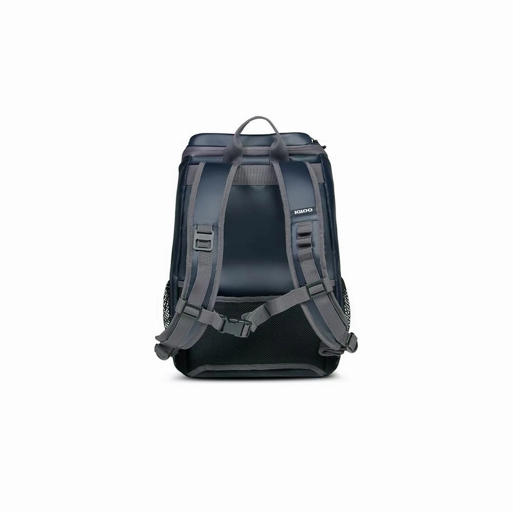 Igloo Max Cold Element BackPack Cooler Bag, Rugged Blue/carbonite