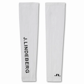 J.Lindeberg Ray Golf Sleeves White - 23 Men