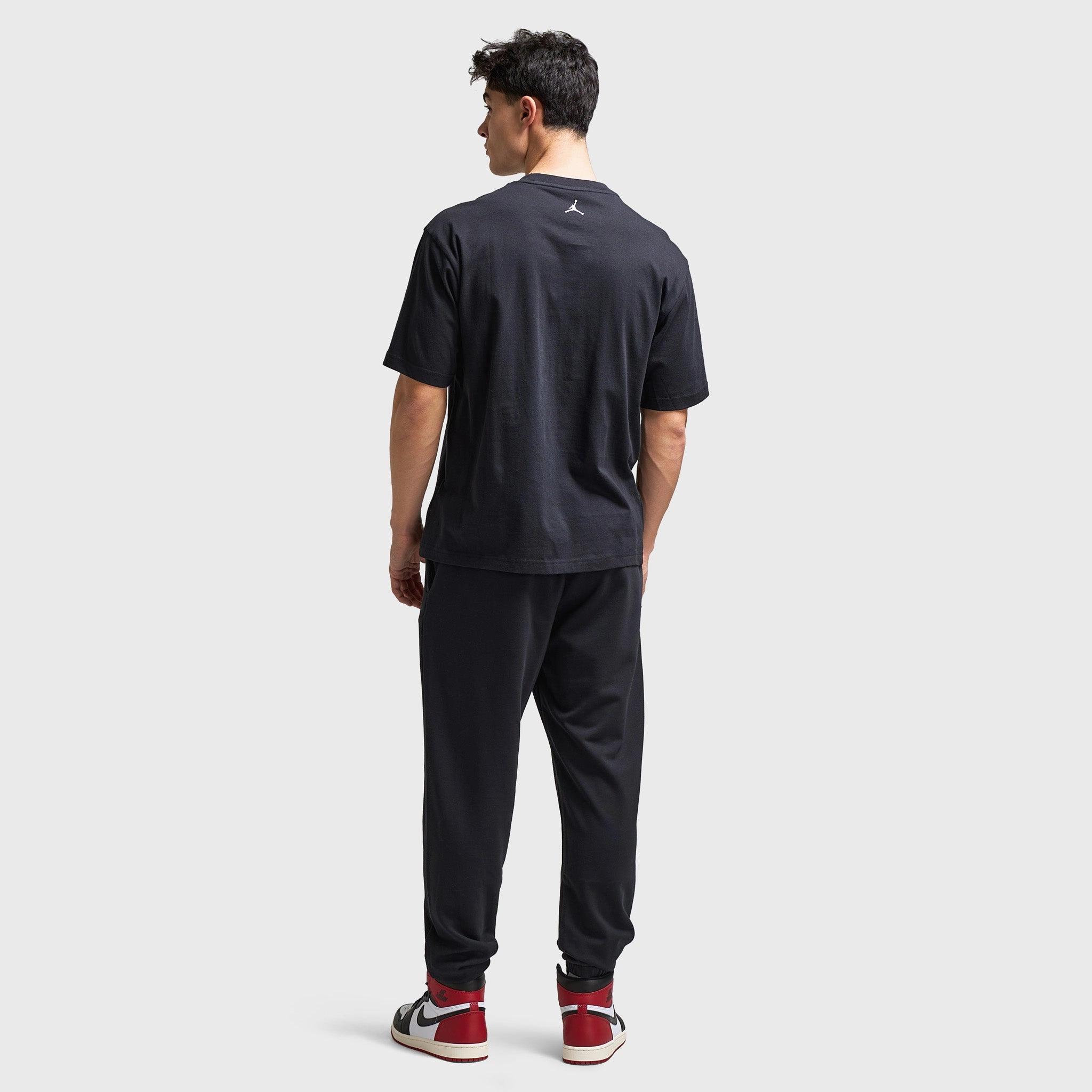 Jordan Dri-FIT Think Graphic T-Shirt Black / White