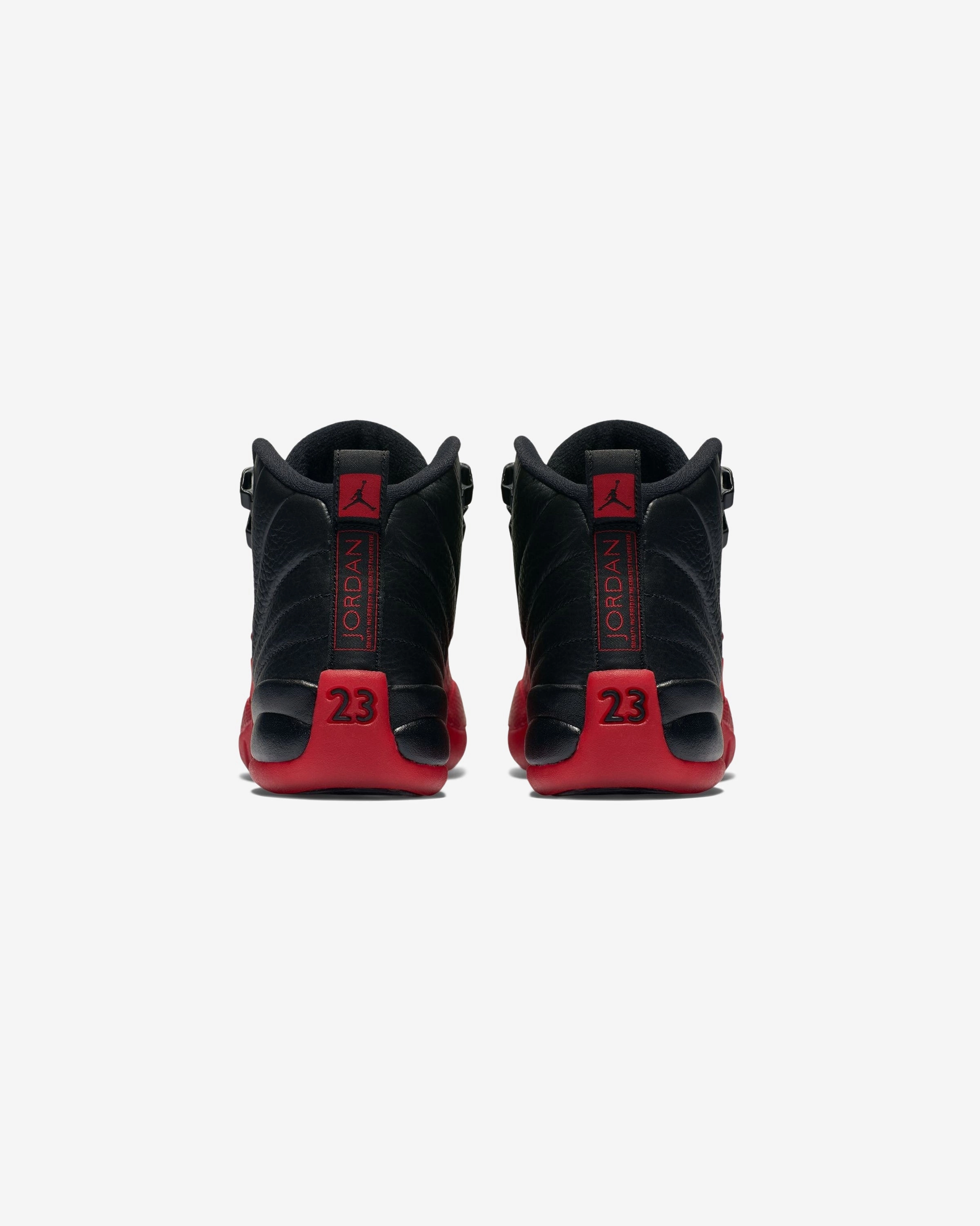 JORDAN GS AJ 12 RETRO - BLACK/ VARSITYRED