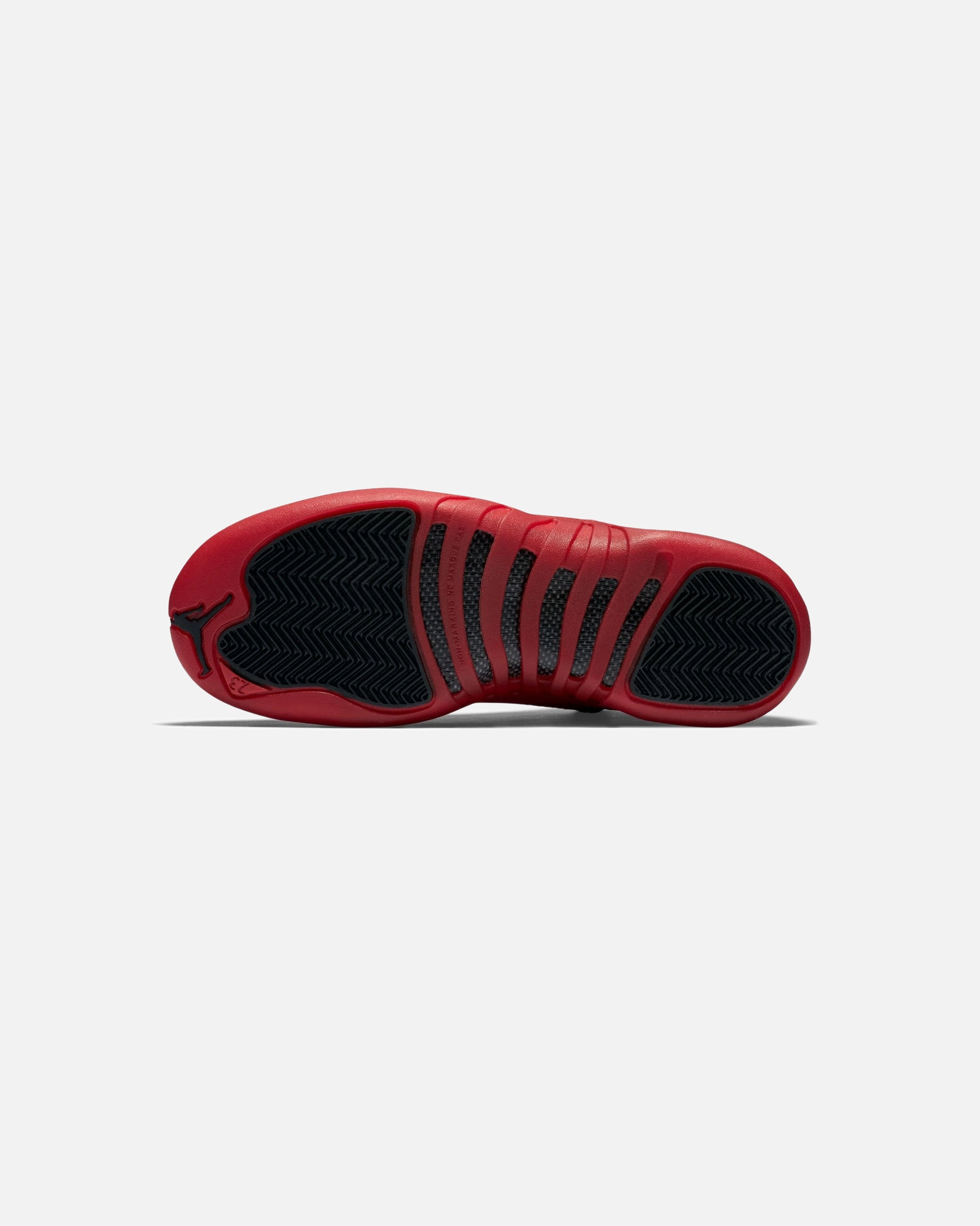 JORDAN GS AJ 12 RETRO - BLACK/ VARSITYRED