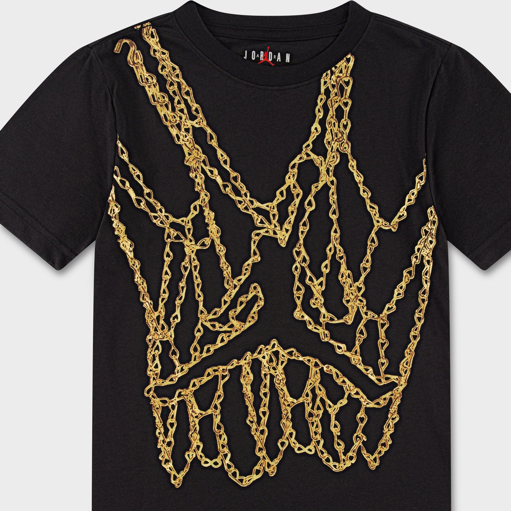 Jordan Junior Boys' Jumpman Chain Graphic T-Shirt / Black