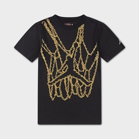 Jordan Junior Boys' Jumpman Chain Graphic T-Shirt / Black