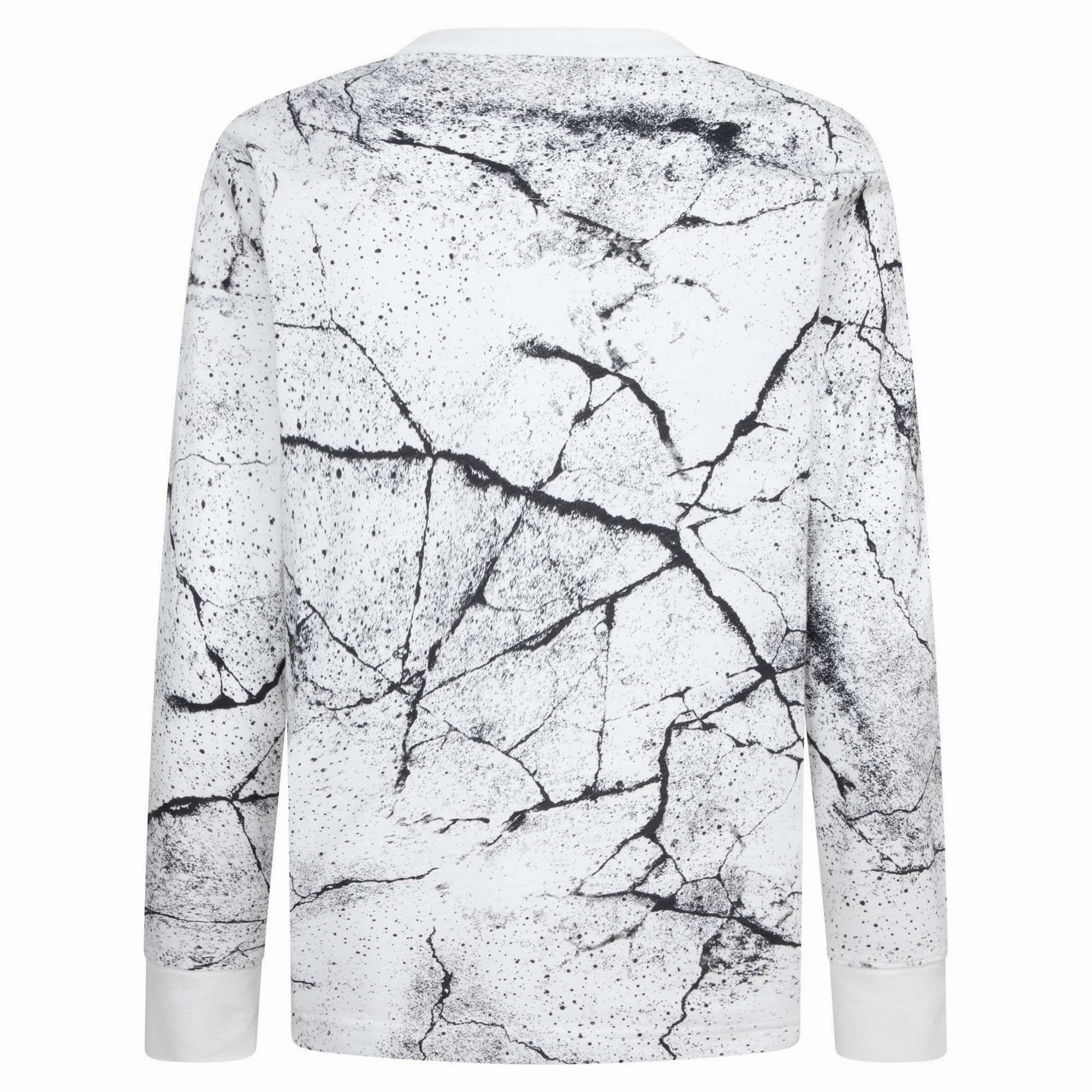 Junior's Jumpman Cement Long Sleeve Tee