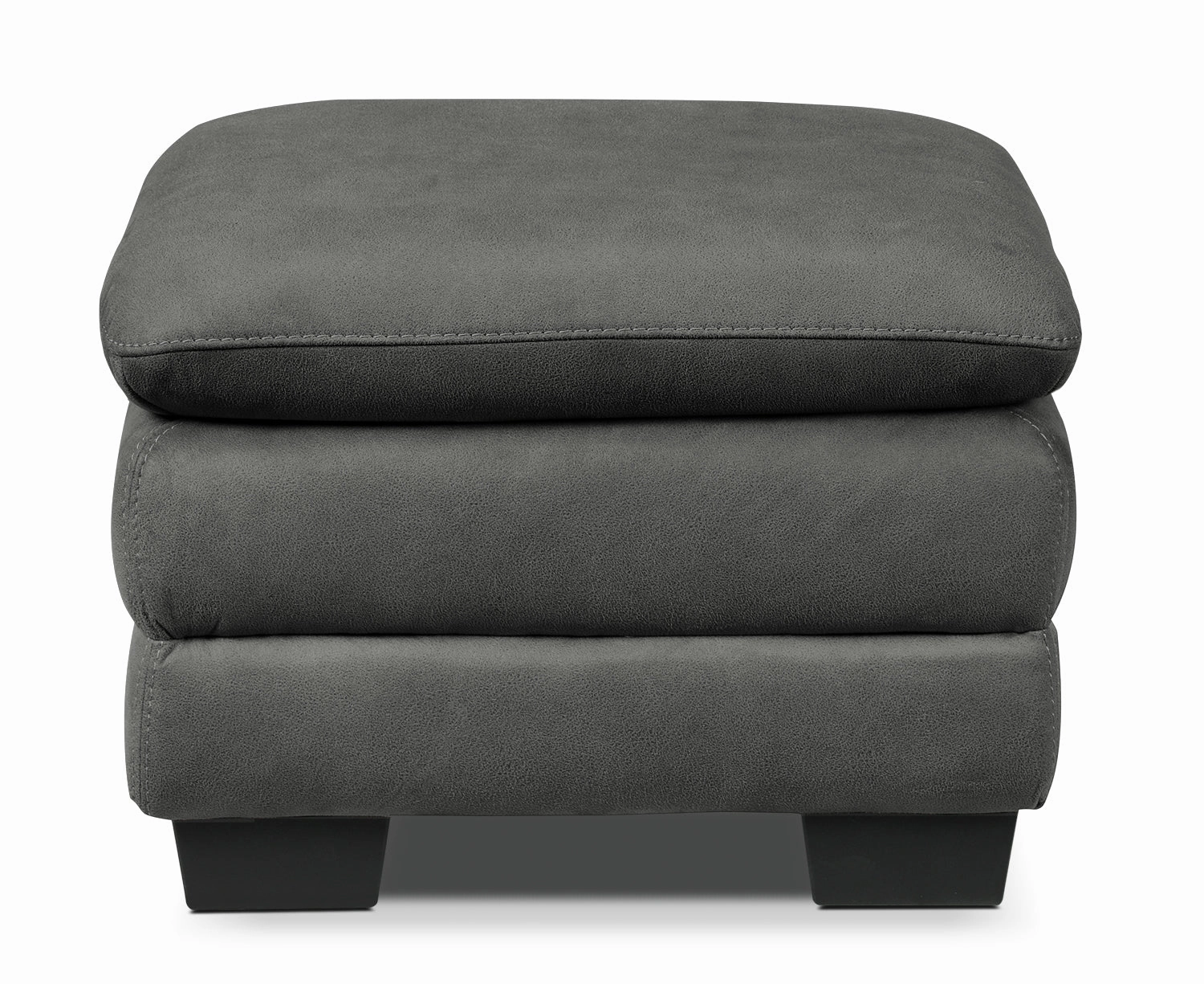 Kelleher Ottoman - Charcoal
