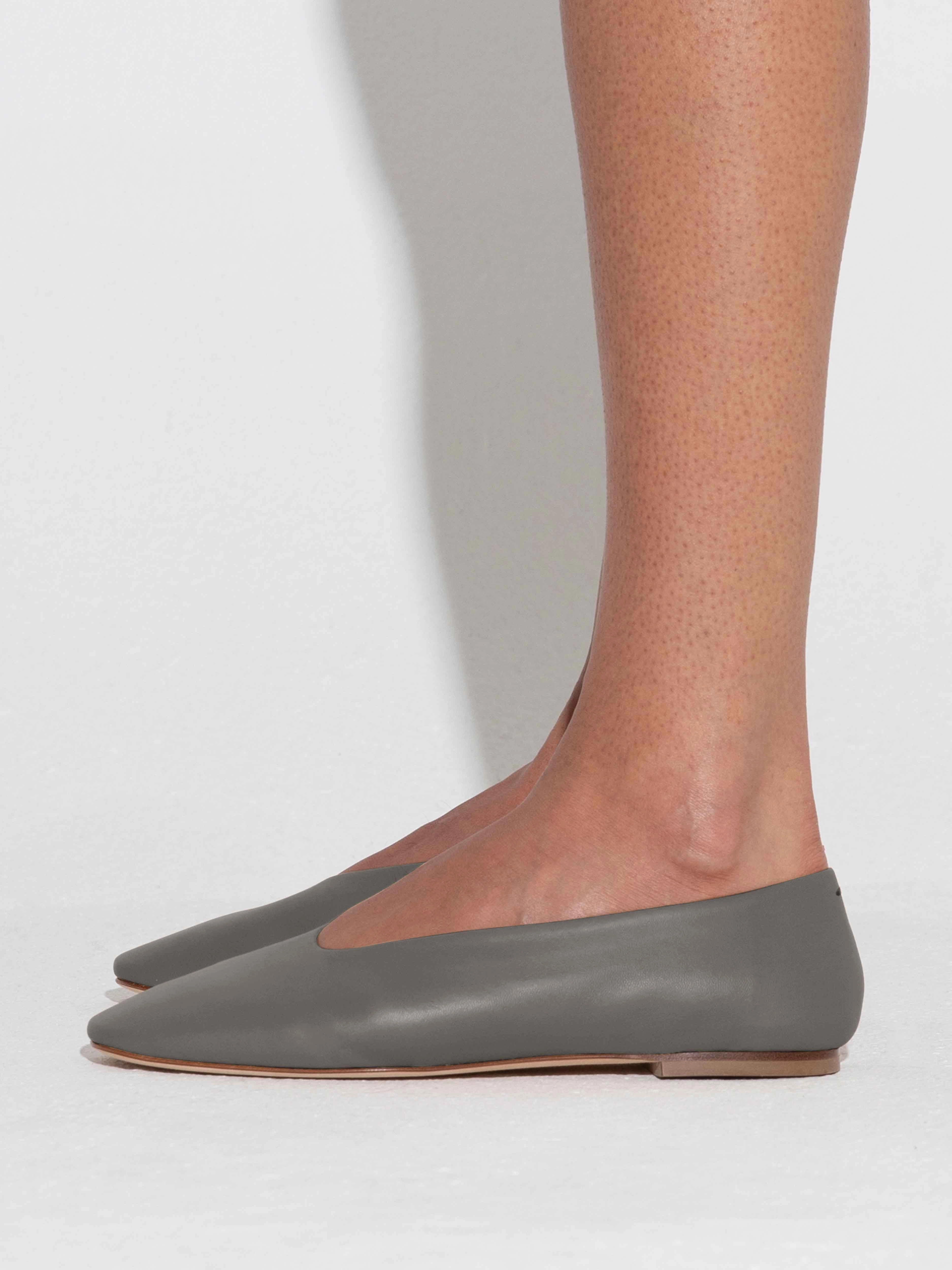 Kirsten Leather Ballet Flats