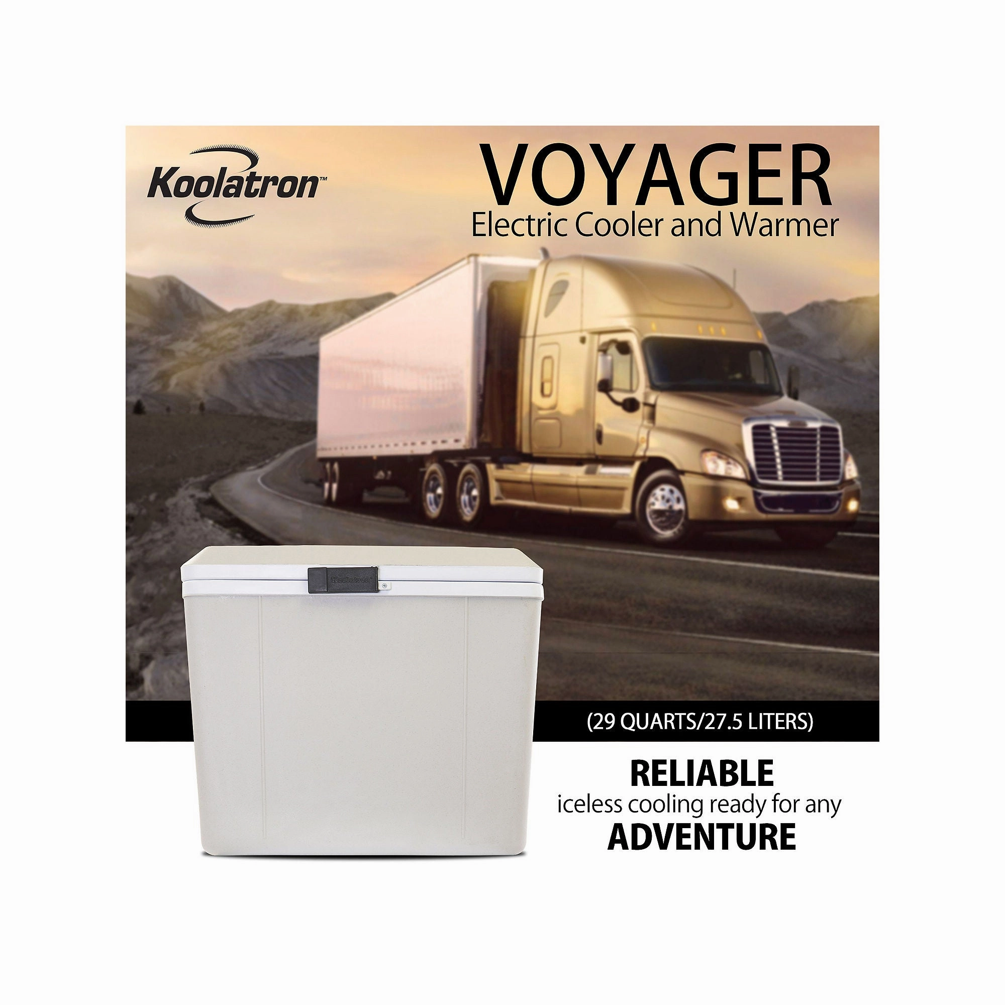 Koolatron P27 Grey Voyager Cooler