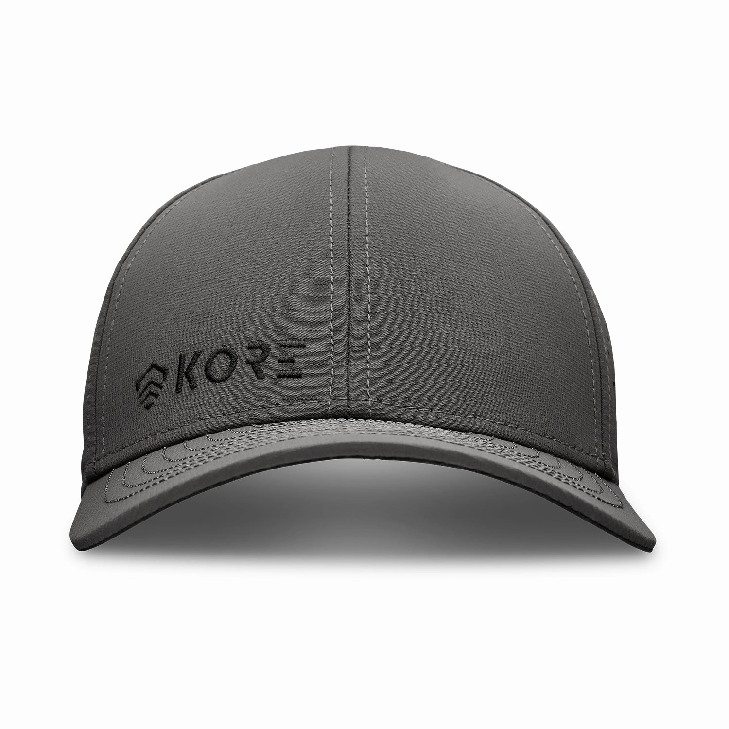 KORE CREW HAT | BLACK ON GRAY