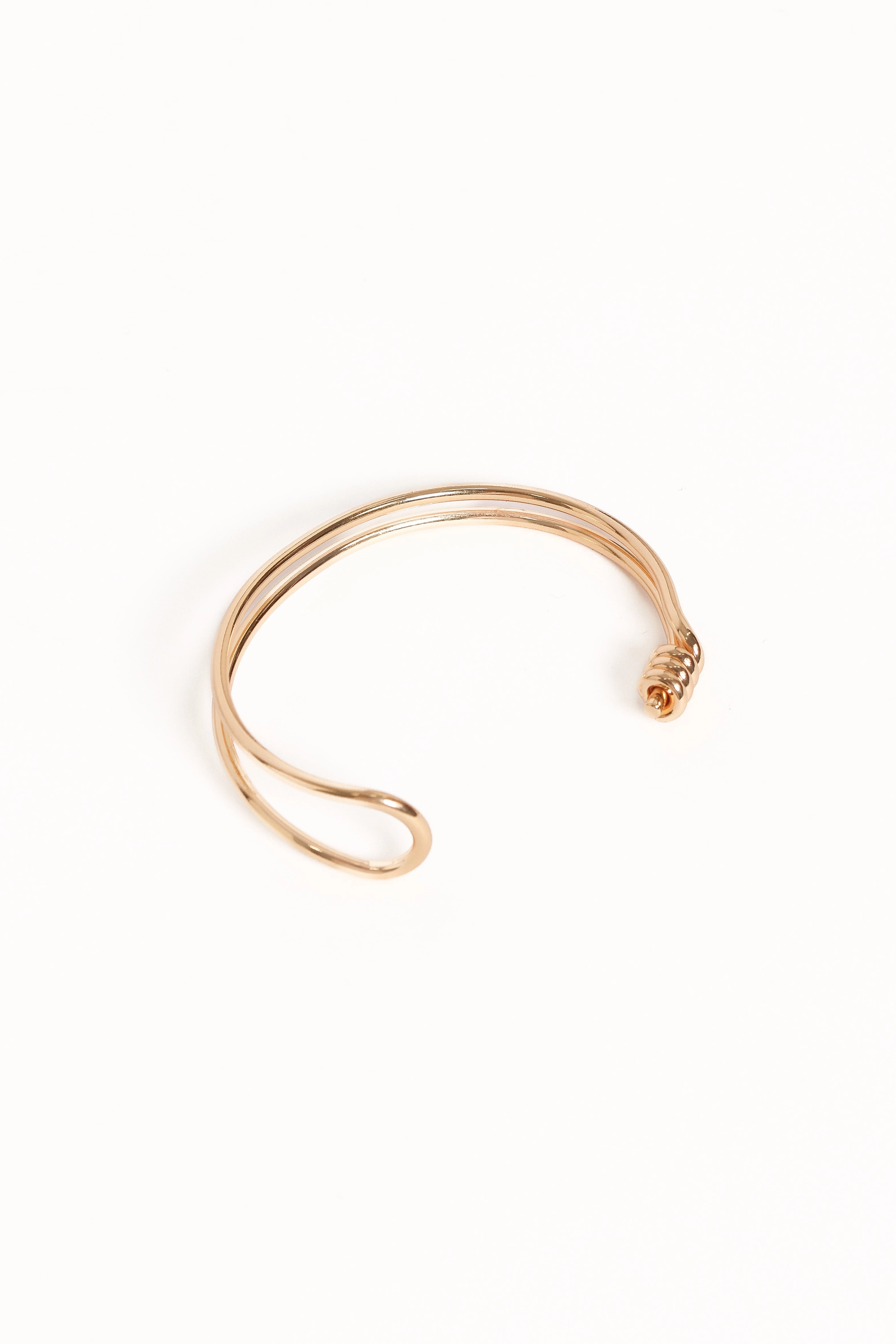 Lenora Cuff Bracelet - Gold