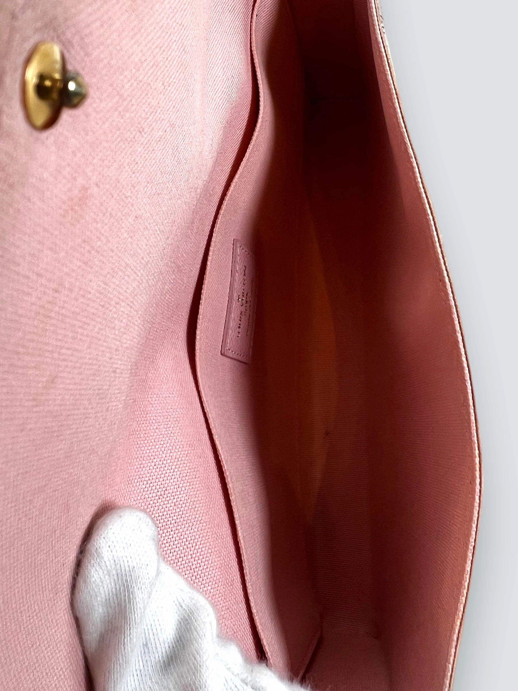 Louis Vuitton Damien Azur Canvas Felicie Crossbody