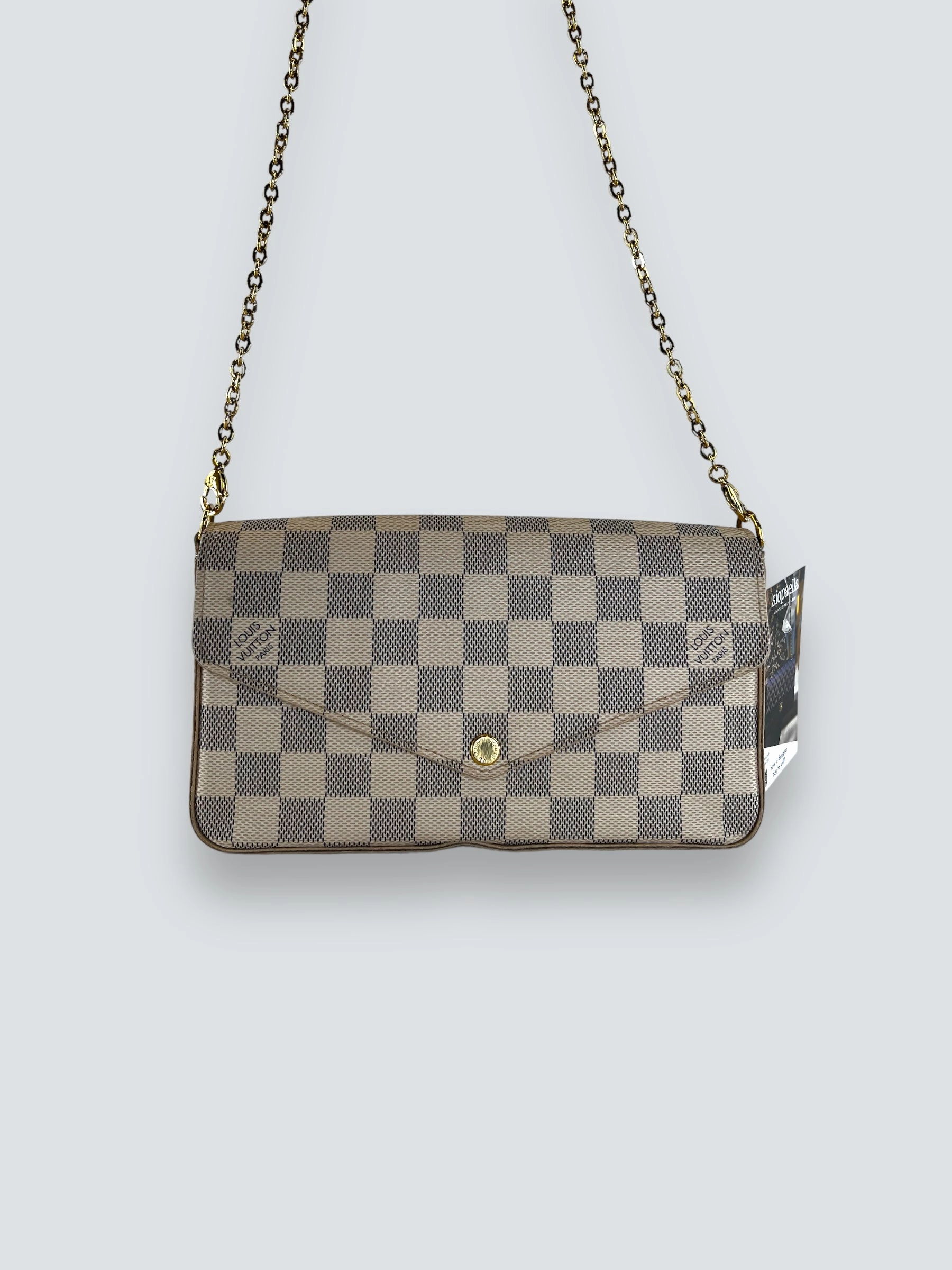 Louis Vuitton Damien Azur Canvas Felicie Crossbody