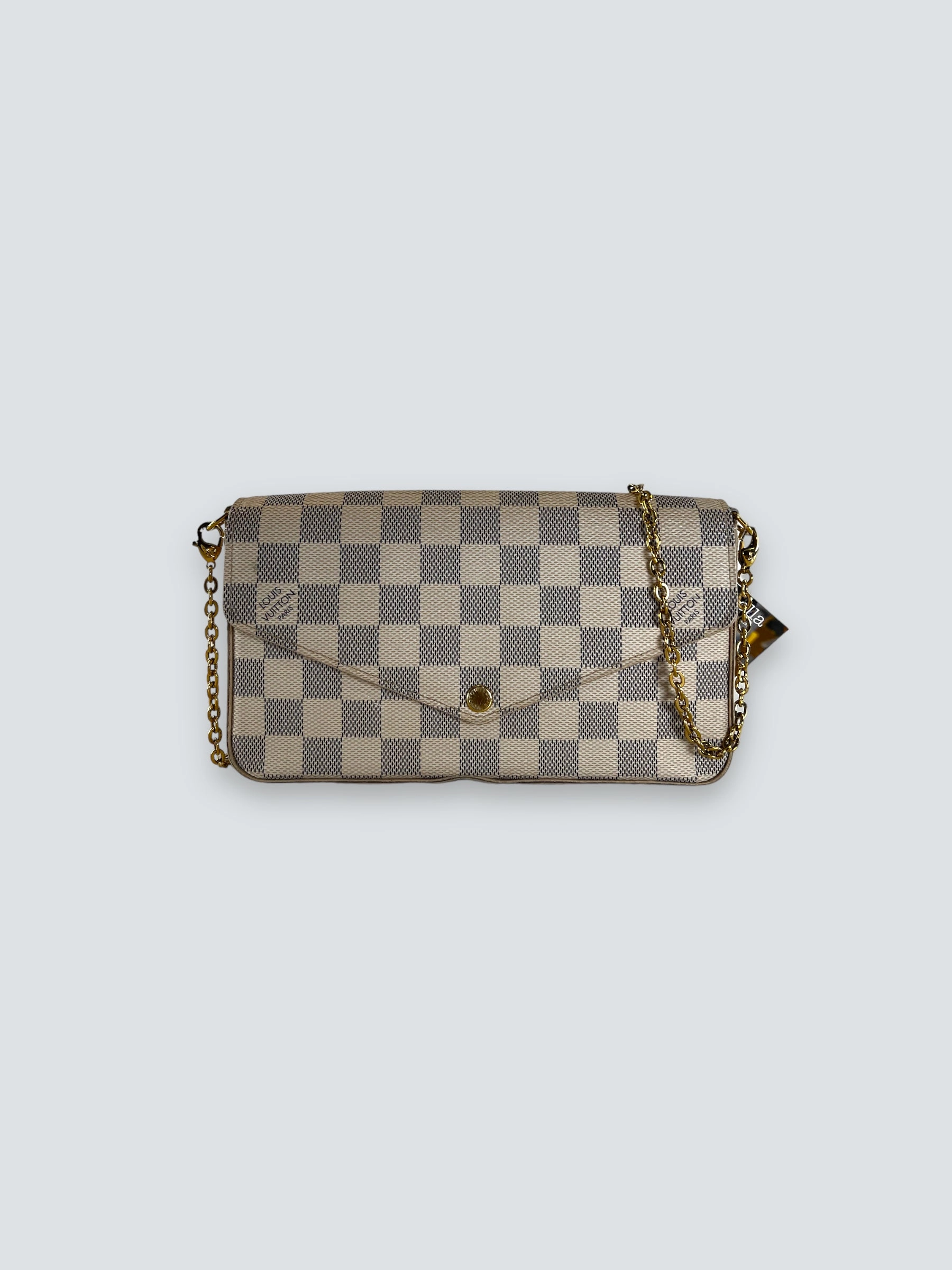Louis Vuitton Damien Azur Canvas Felicie Crossbody