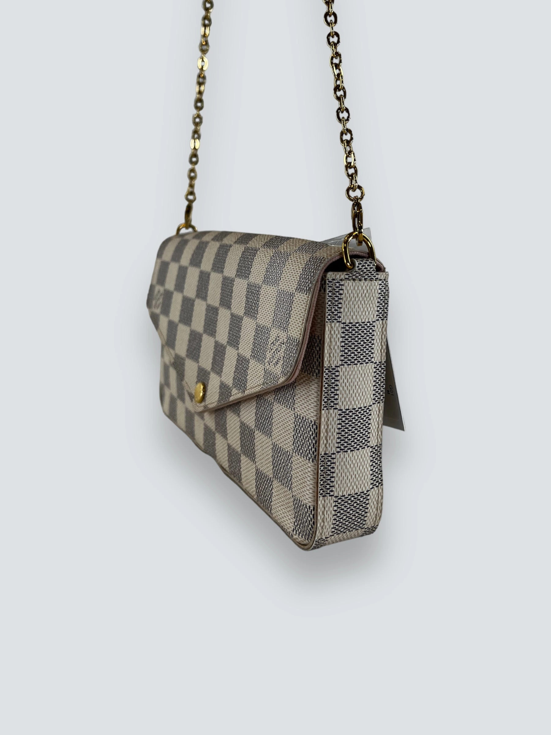 Louis Vuitton Damien Azur Canvas Felicie Crossbody