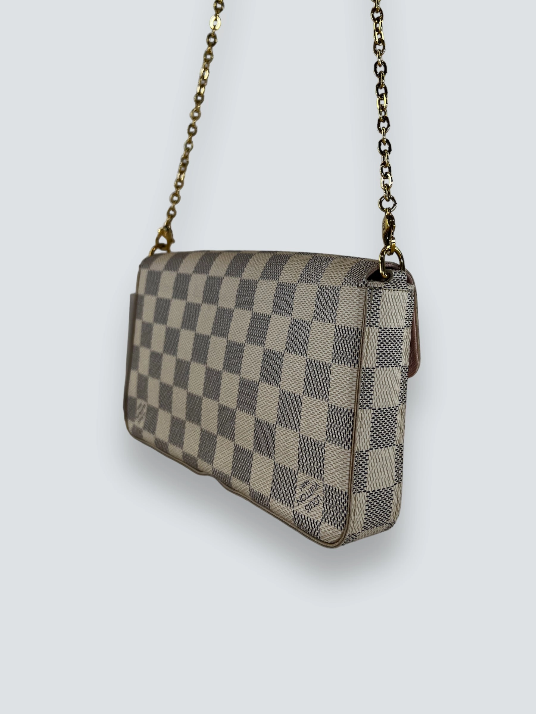 Louis Vuitton Damien Azur Canvas Felicie Crossbody
