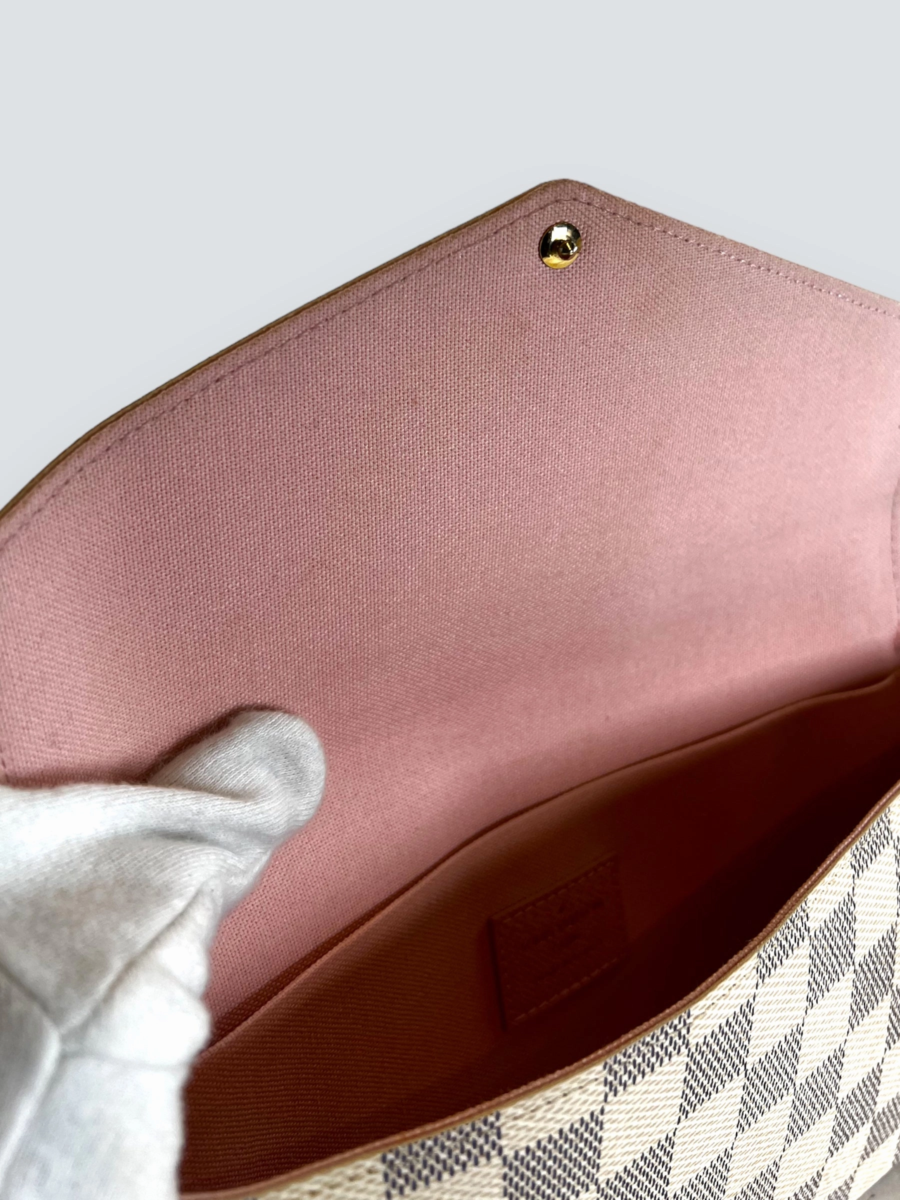 Louis Vuitton Damien Azur Canvas Felicie Crossbody
