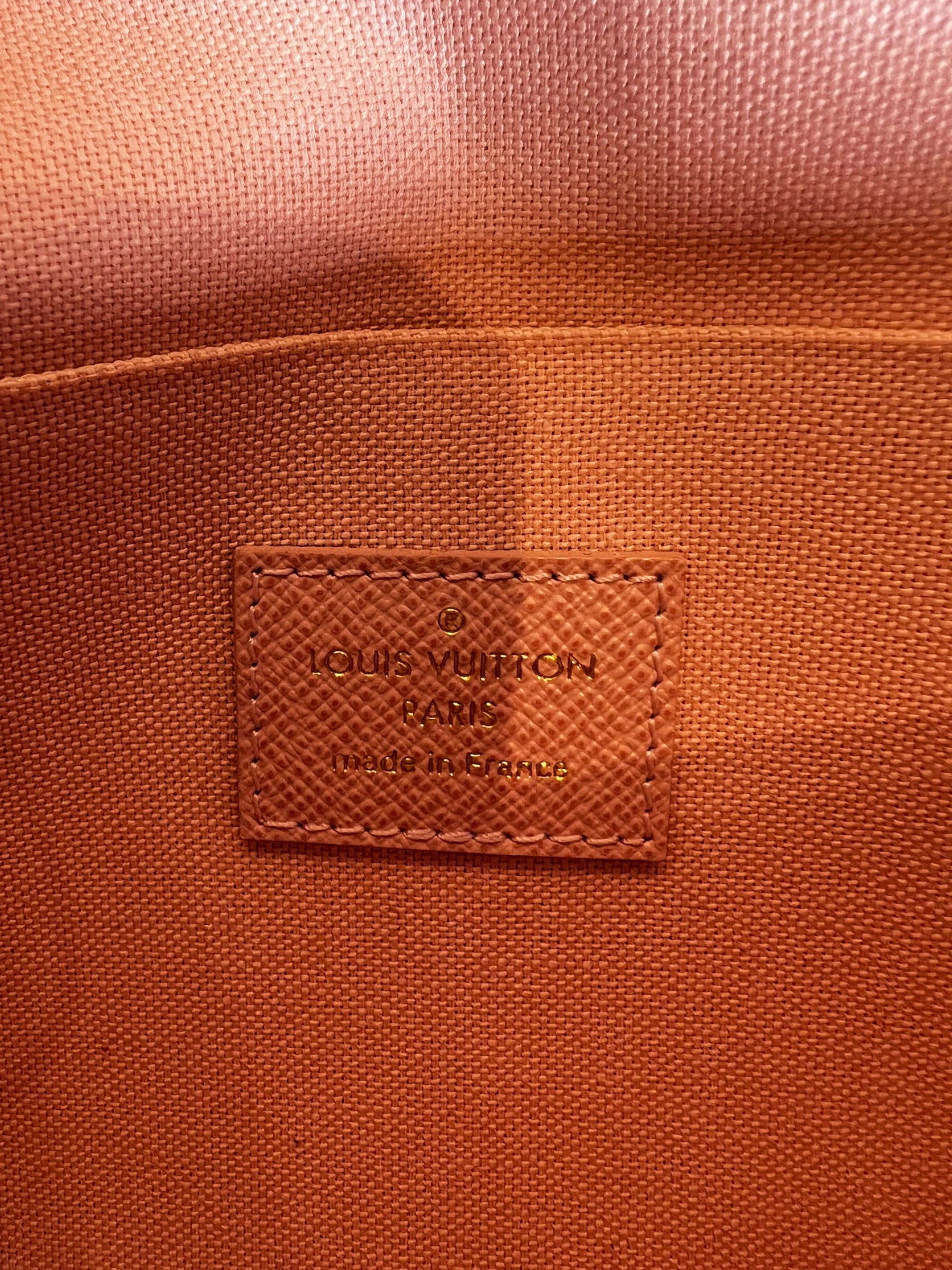 Louis Vuitton Damien Azur Canvas Felicie Crossbody