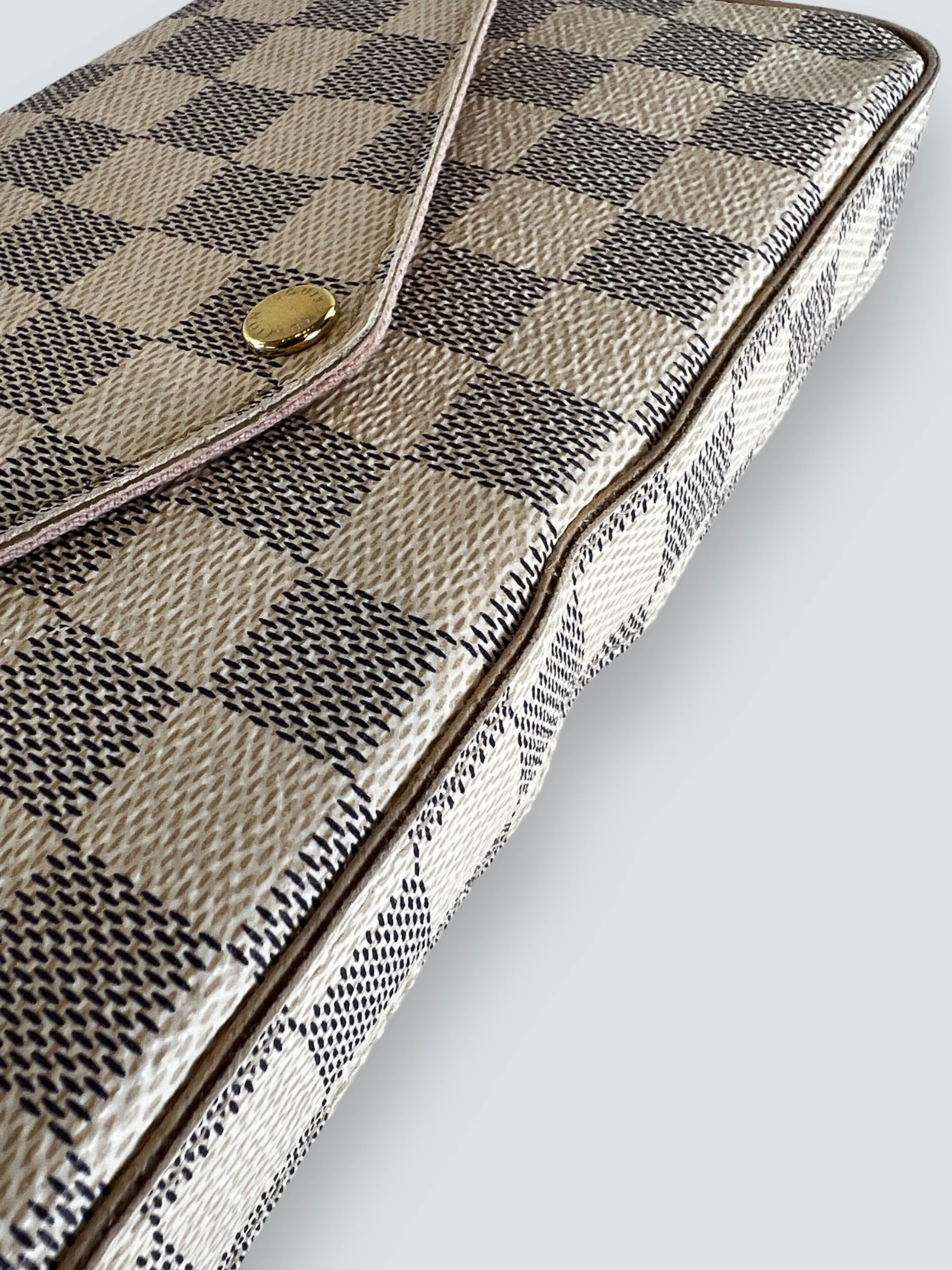 Louis Vuitton Damien Azur Canvas Felicie Crossbody