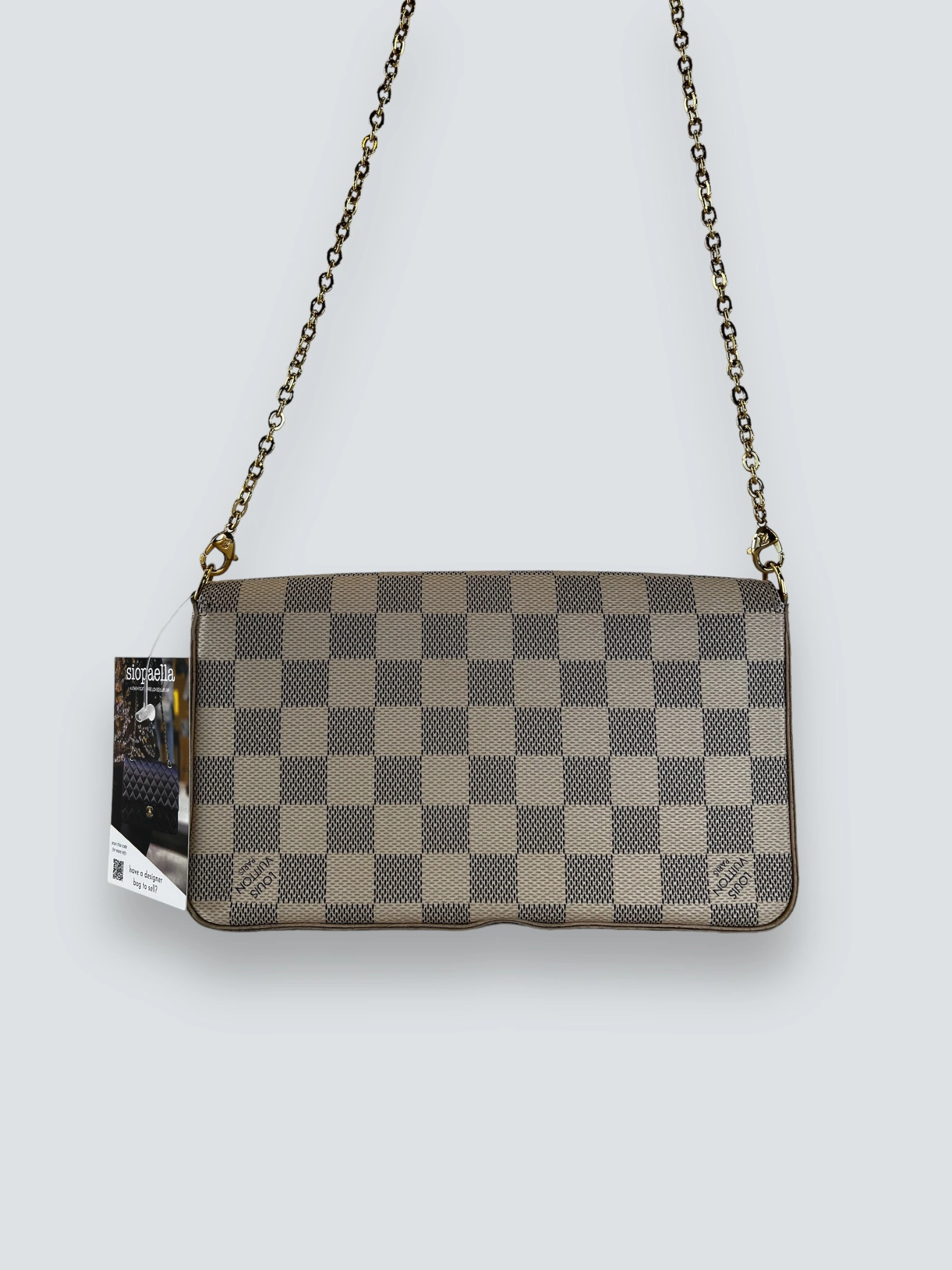 Louis Vuitton Damien Azur Canvas Felicie Crossbody