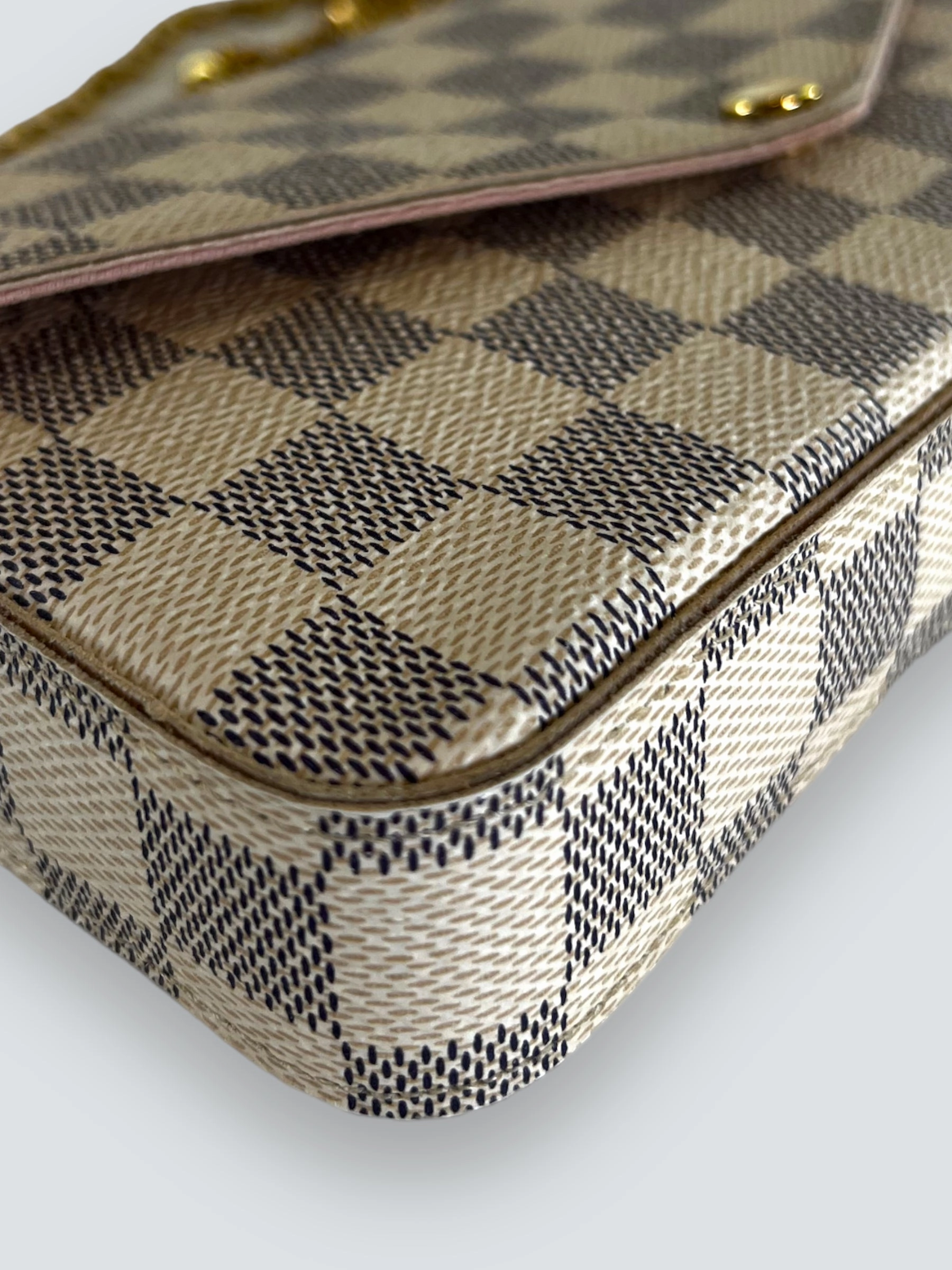 Louis Vuitton Damien Azur Canvas Felicie Crossbody