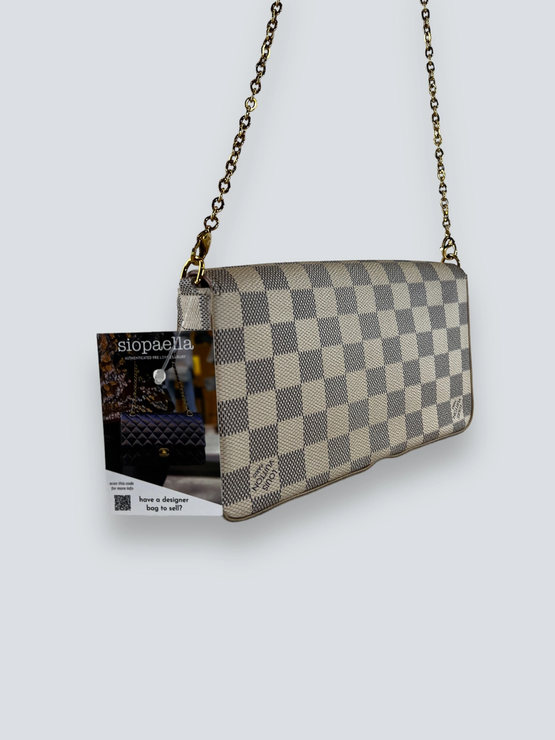 Louis Vuitton Damien Azur Canvas Felicie Crossbody