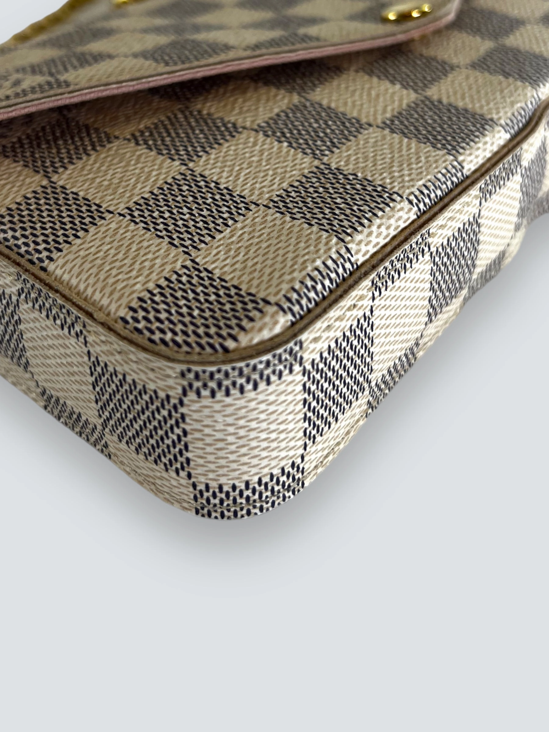 Louis Vuitton Damien Azur Canvas Felicie Crossbody