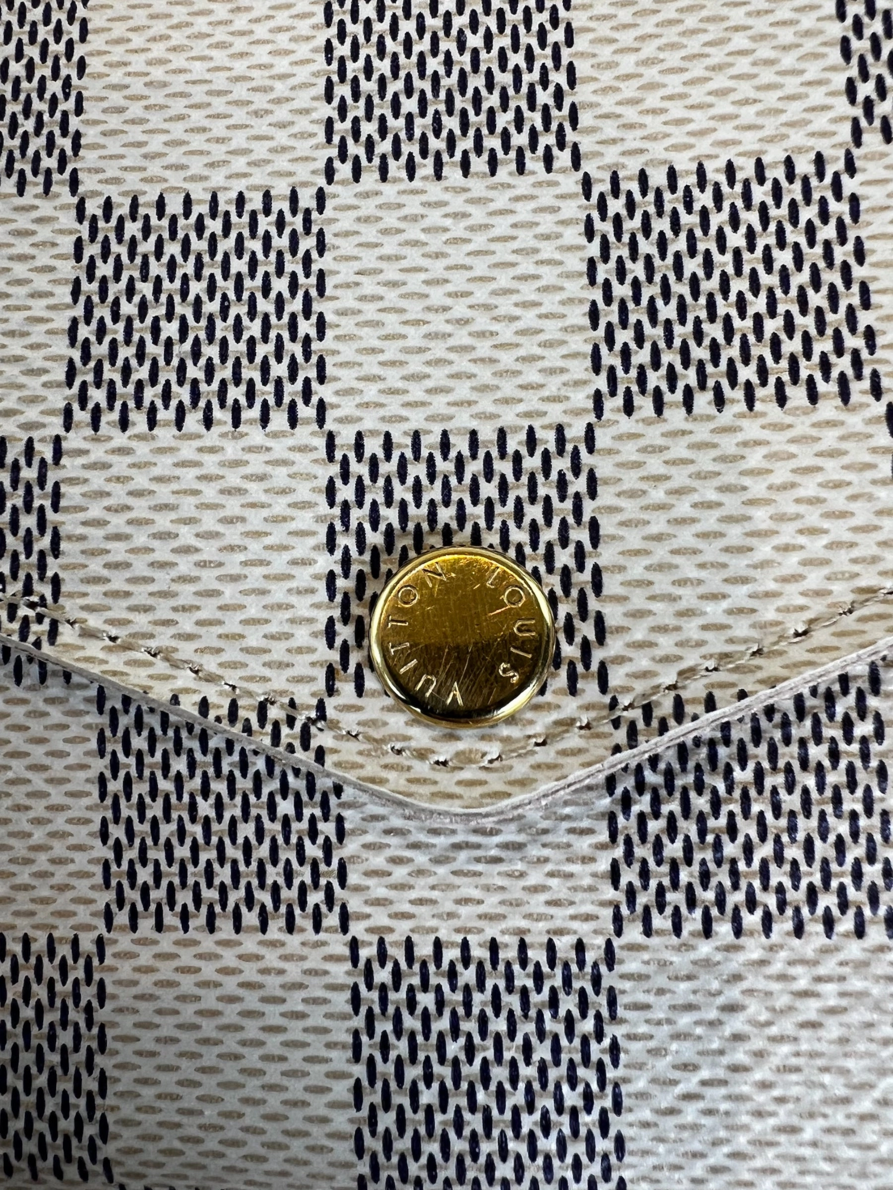 Louis Vuitton Damien Azur Canvas Felicie Crossbody