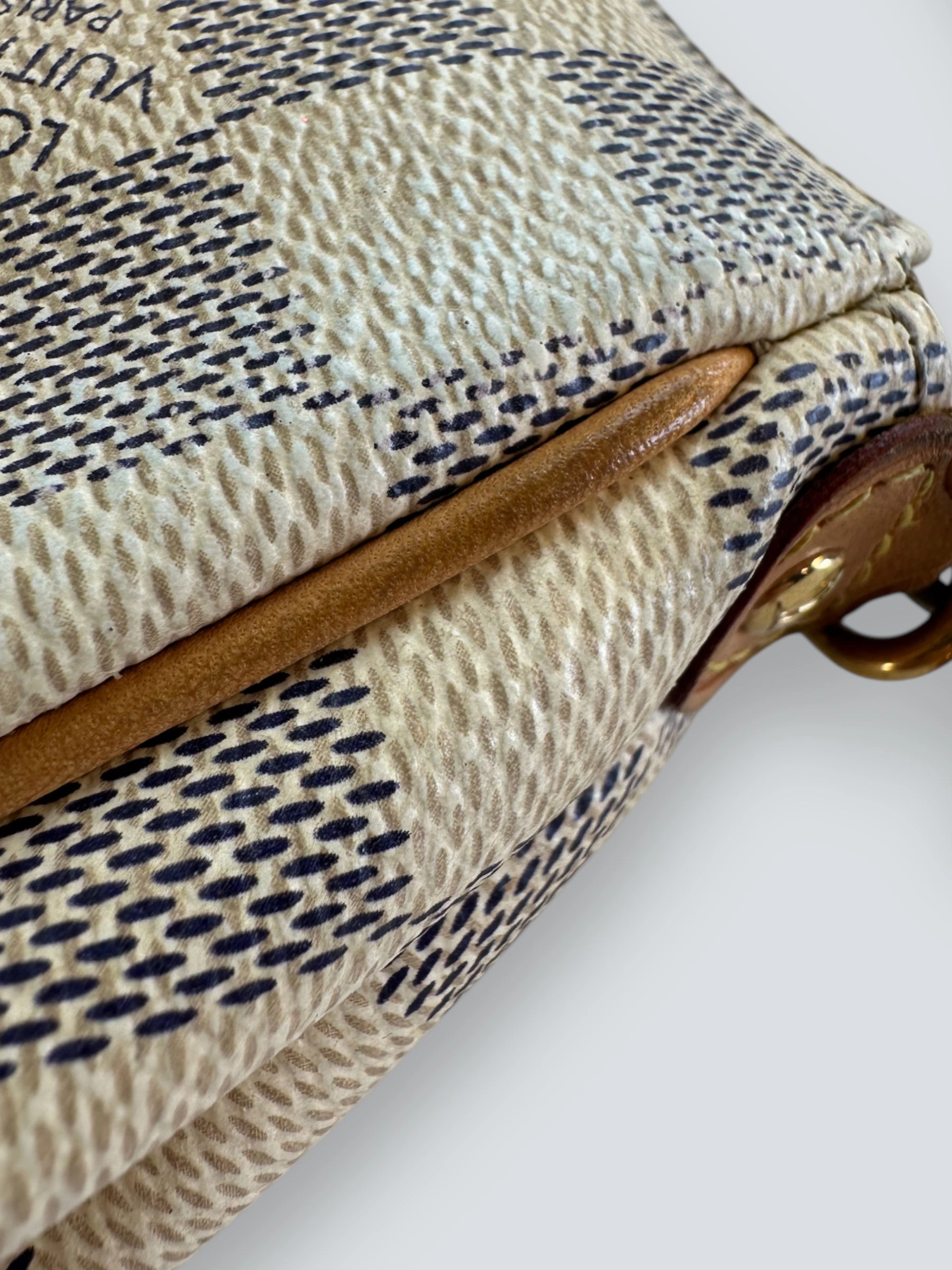 Louis Vuitton Damier Azur Canvas Eva Crossbody