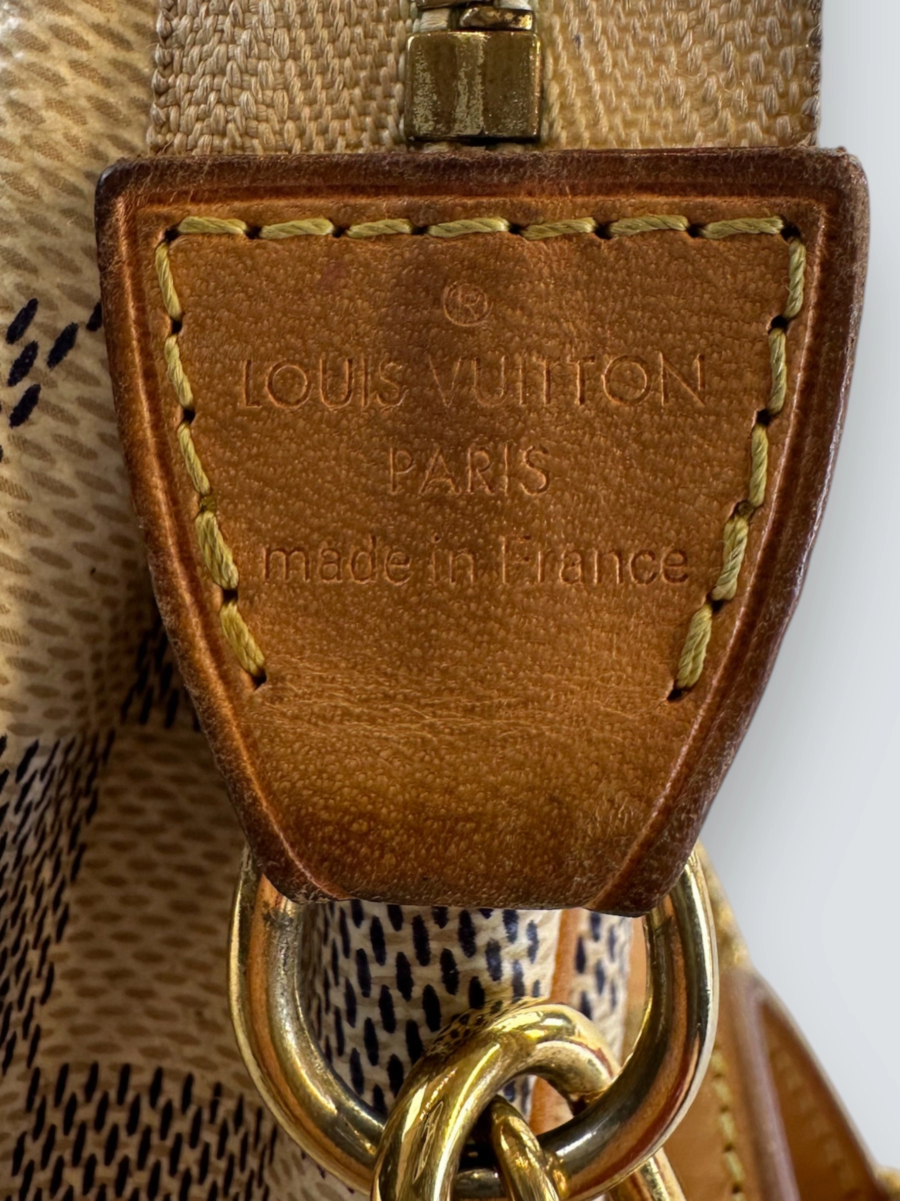 Louis Vuitton Damier Azur Canvas Eva Crossbody