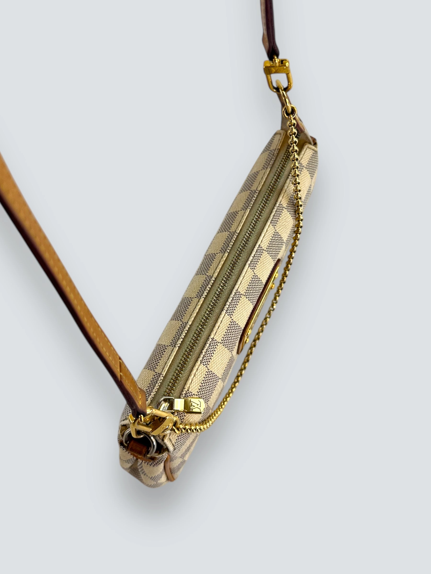 Louis Vuitton Damier Azur Canvas Eva Crossbody