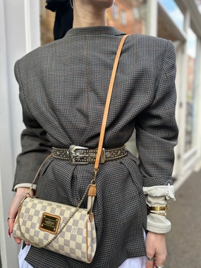 Louis Vuitton Damier Azur Canvas Eva Crossbody