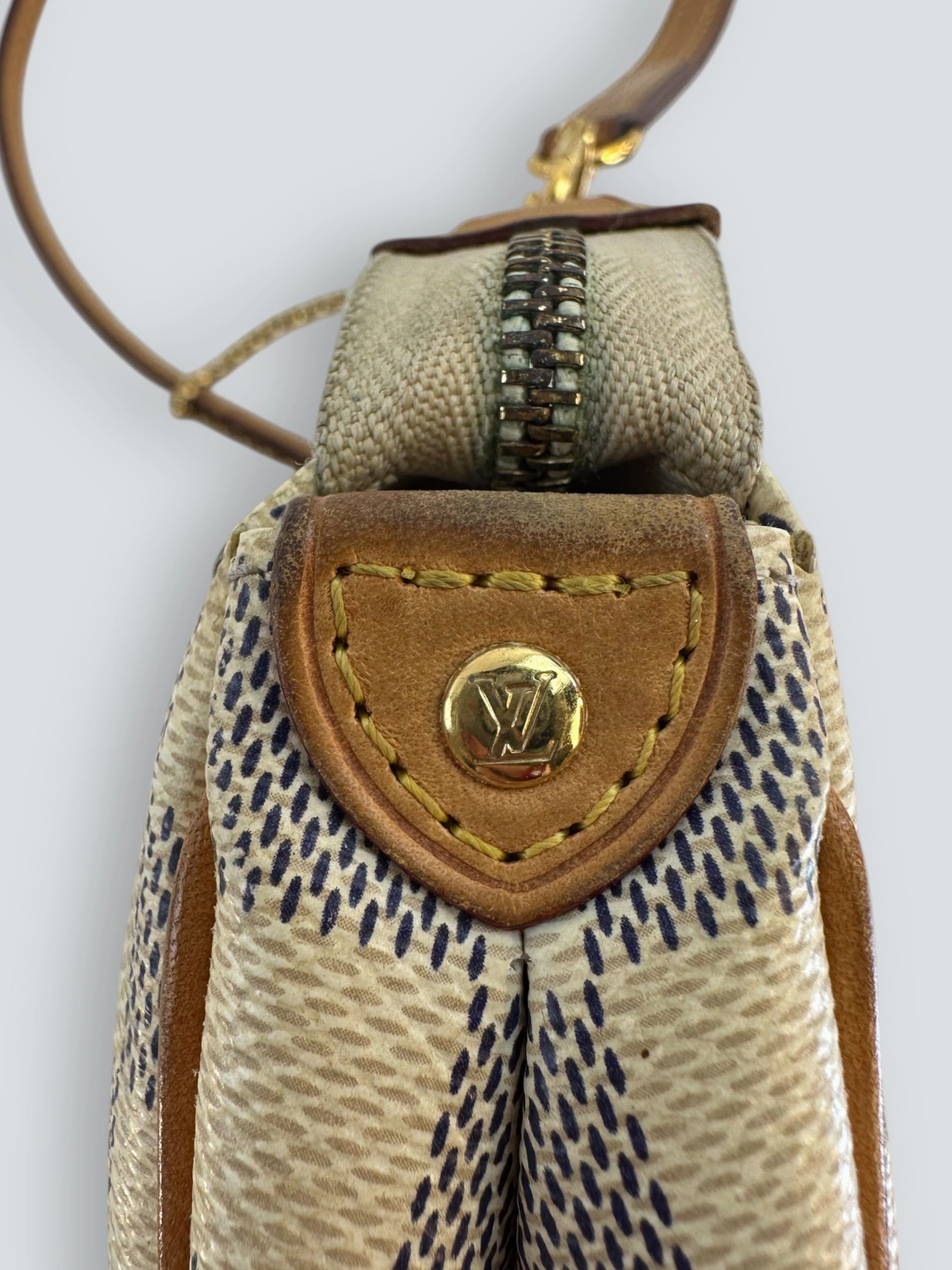 Louis Vuitton Damier Azur Canvas Eva Crossbody