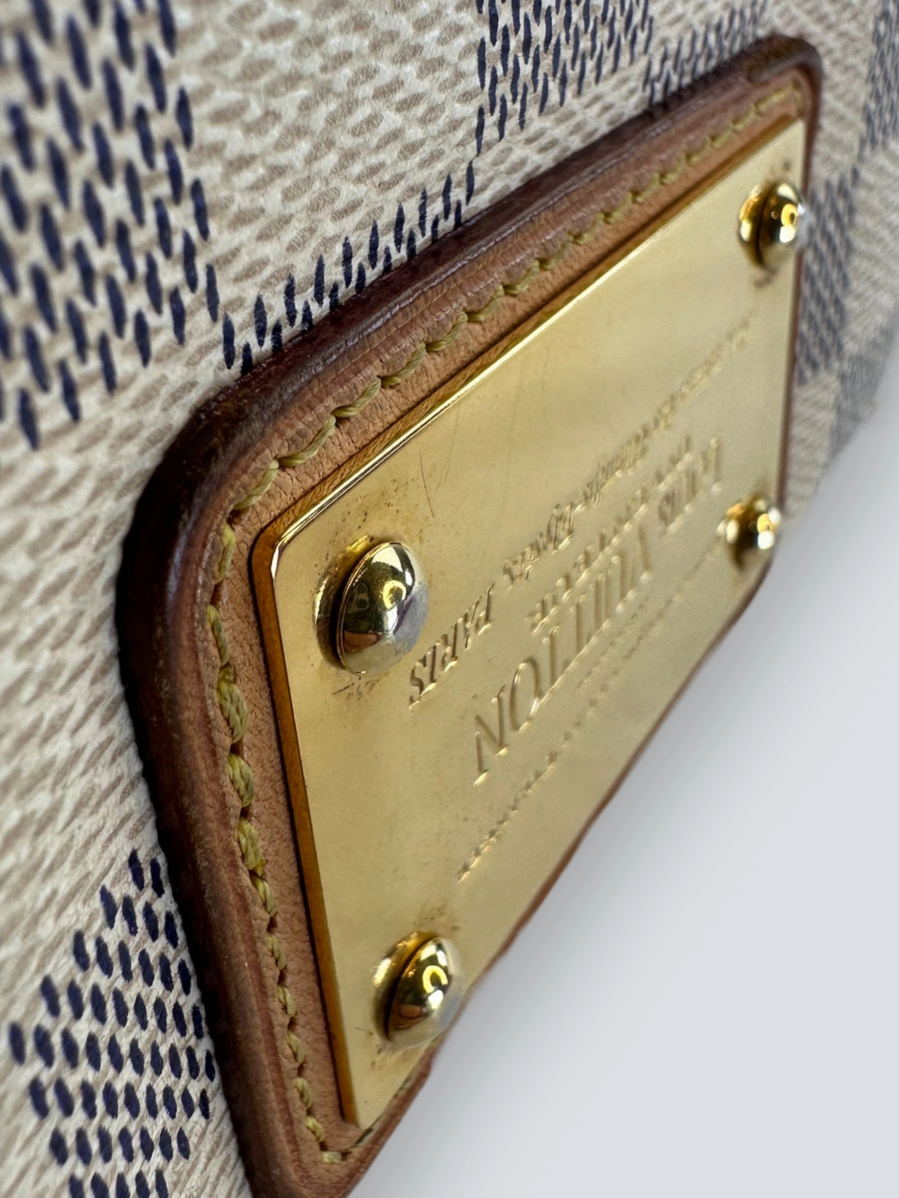 Louis Vuitton Damier Azur Canvas Eva Crossbody