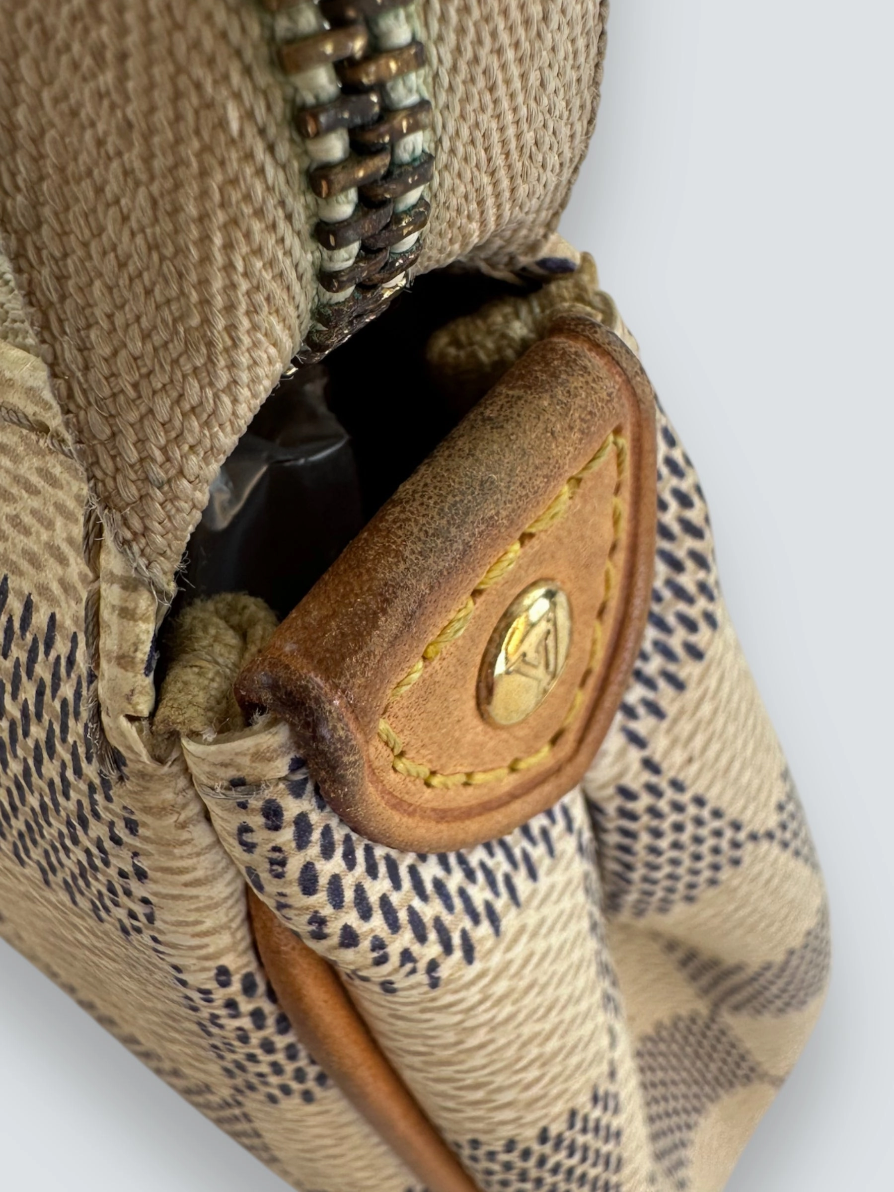 Louis Vuitton Damier Azur Canvas Eva Crossbody