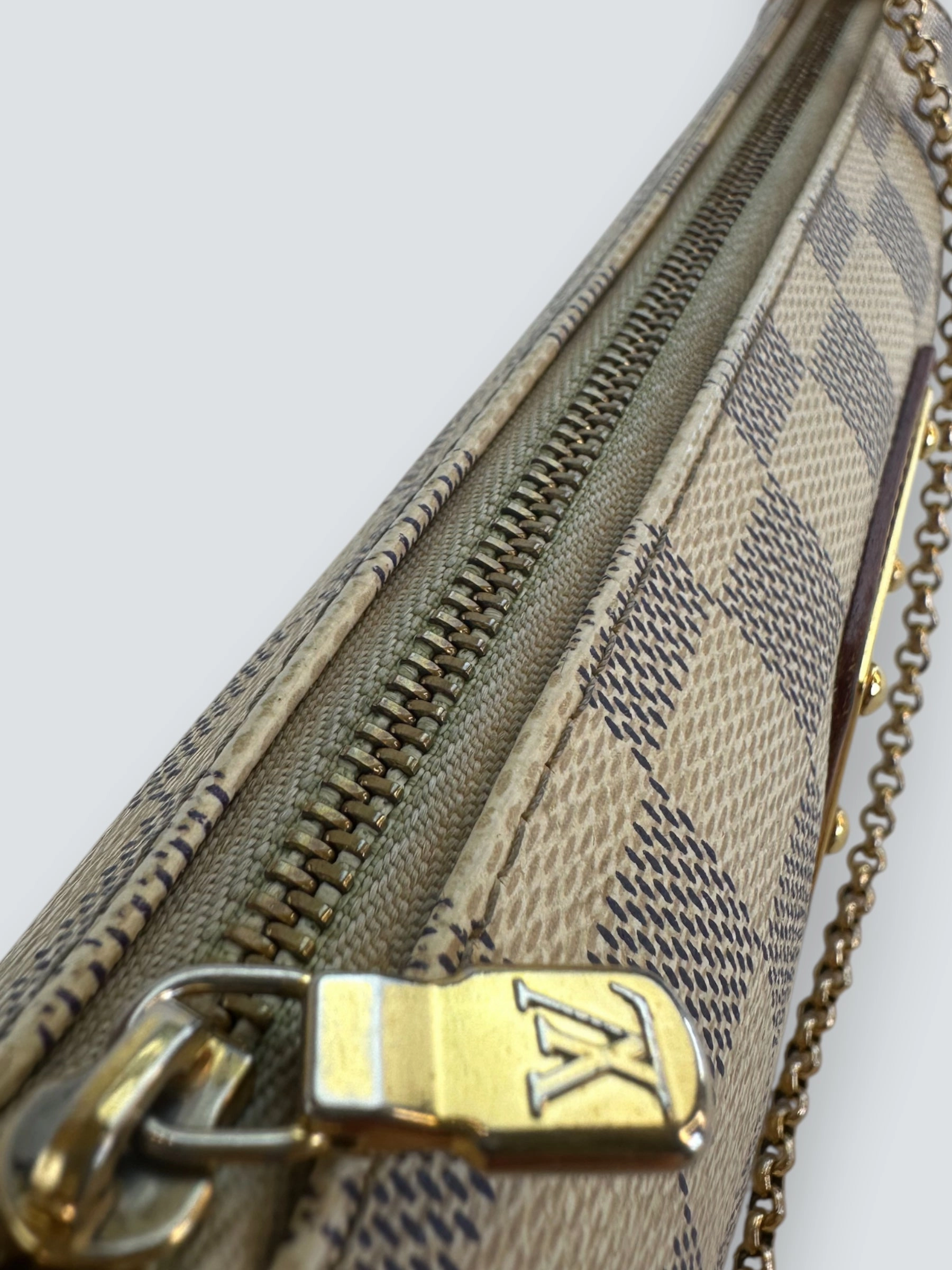 Louis Vuitton Damier Azur Canvas Eva Crossbody