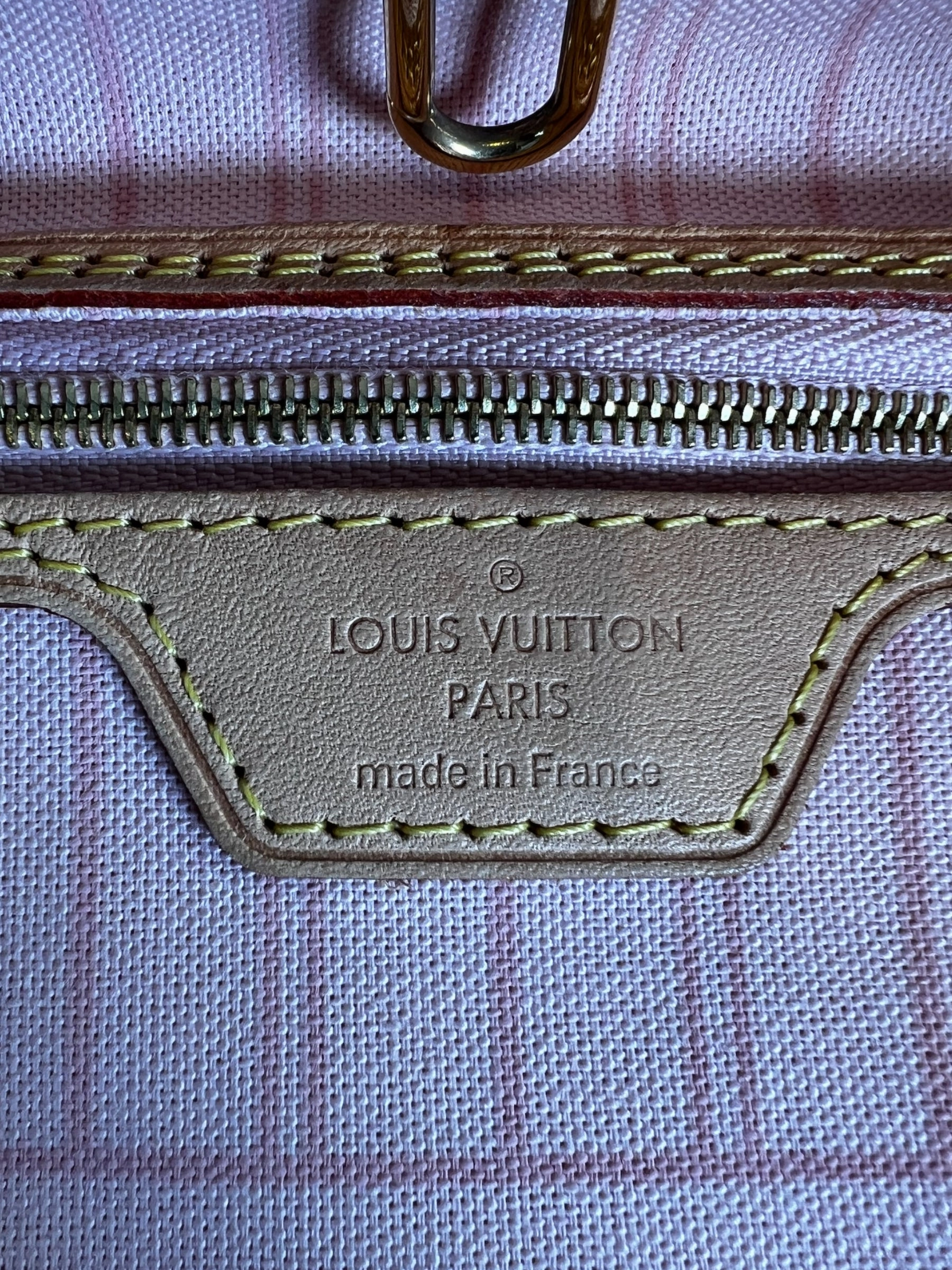 Louis Vuitton Damier Azur Canvas Neverfull MM
