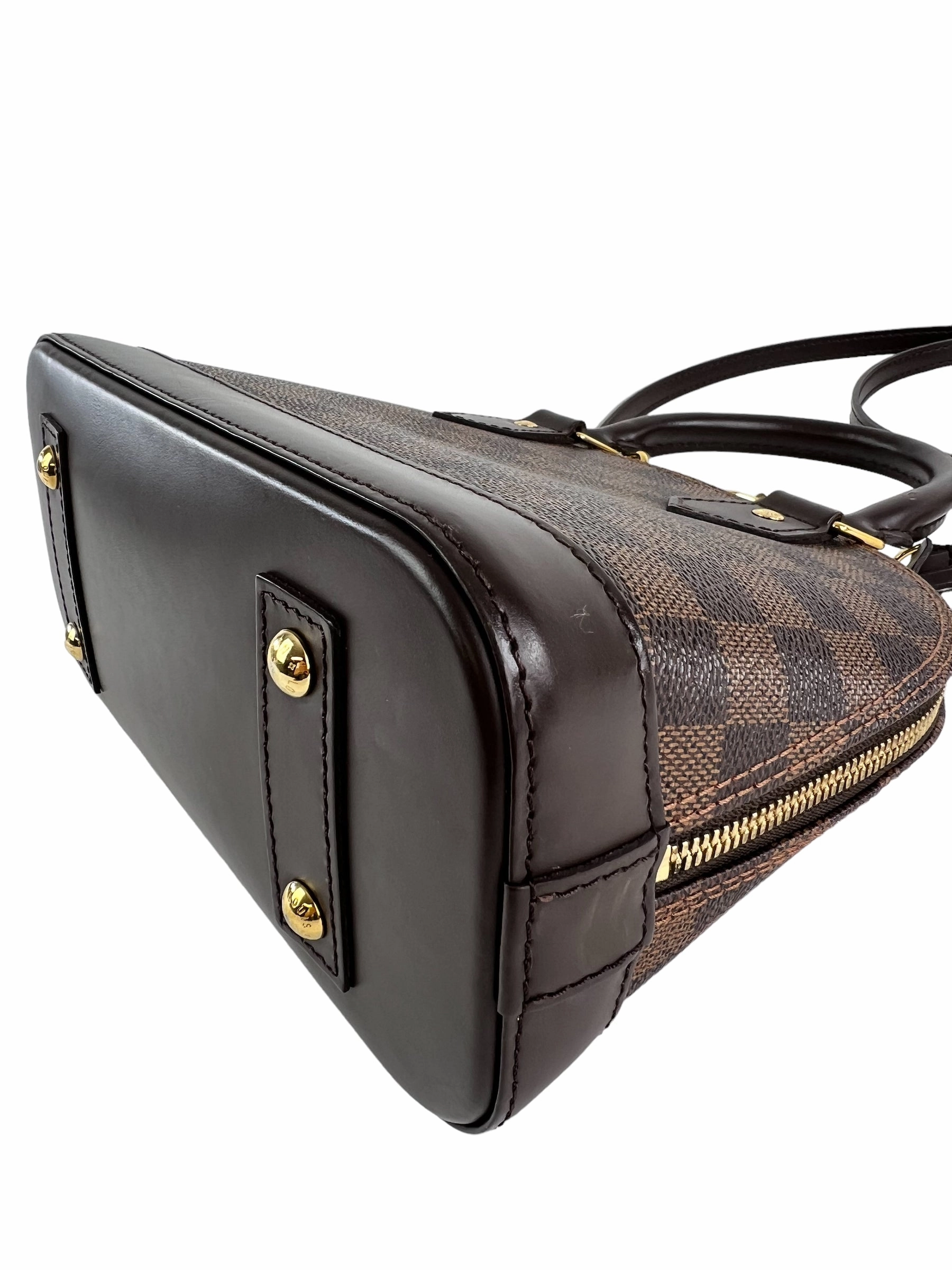 Louis Vuitton Damier Ebene Canvas Alma BB