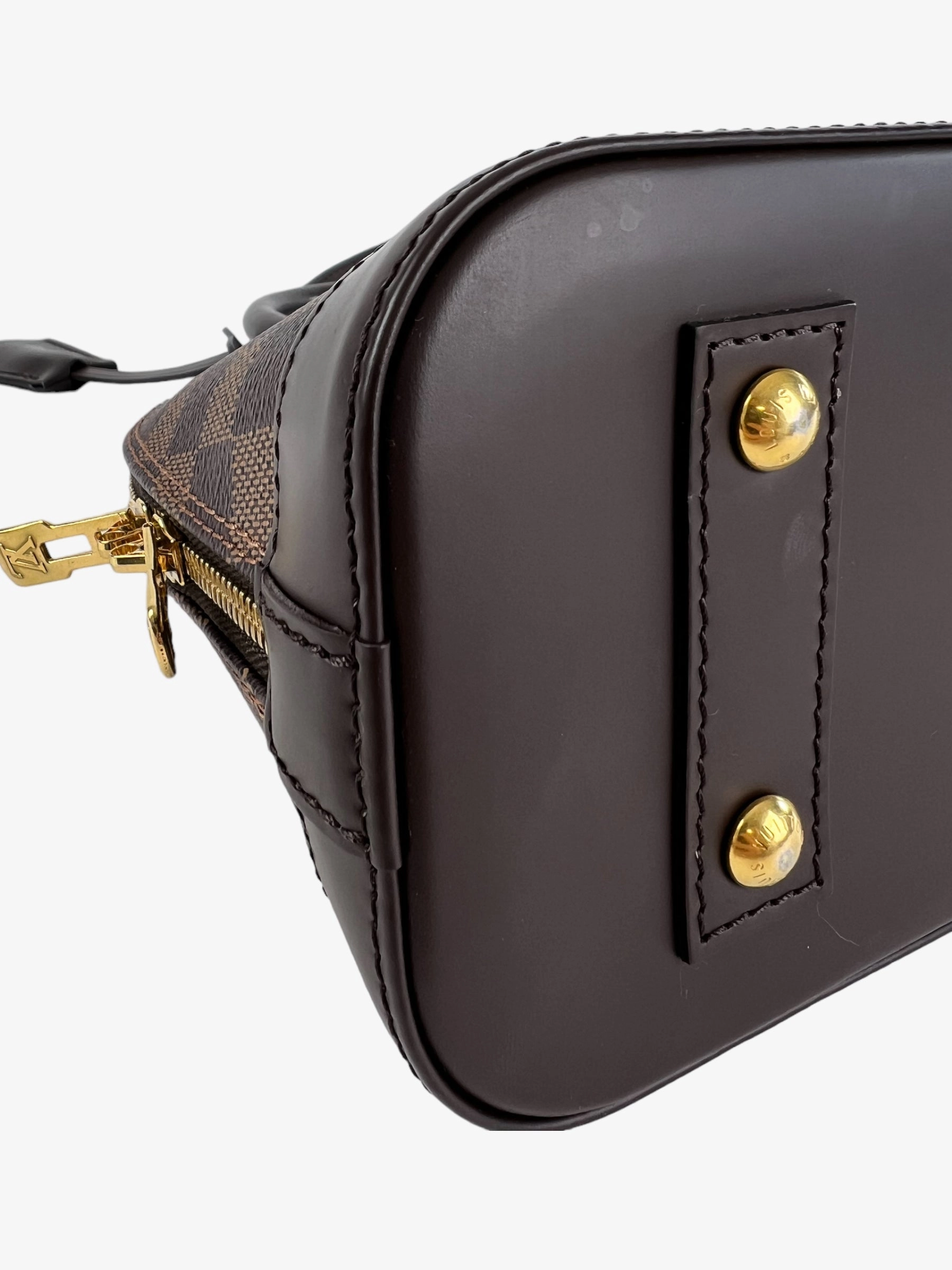 Louis Vuitton Damier Ebene Canvas Alma BB Crossbody