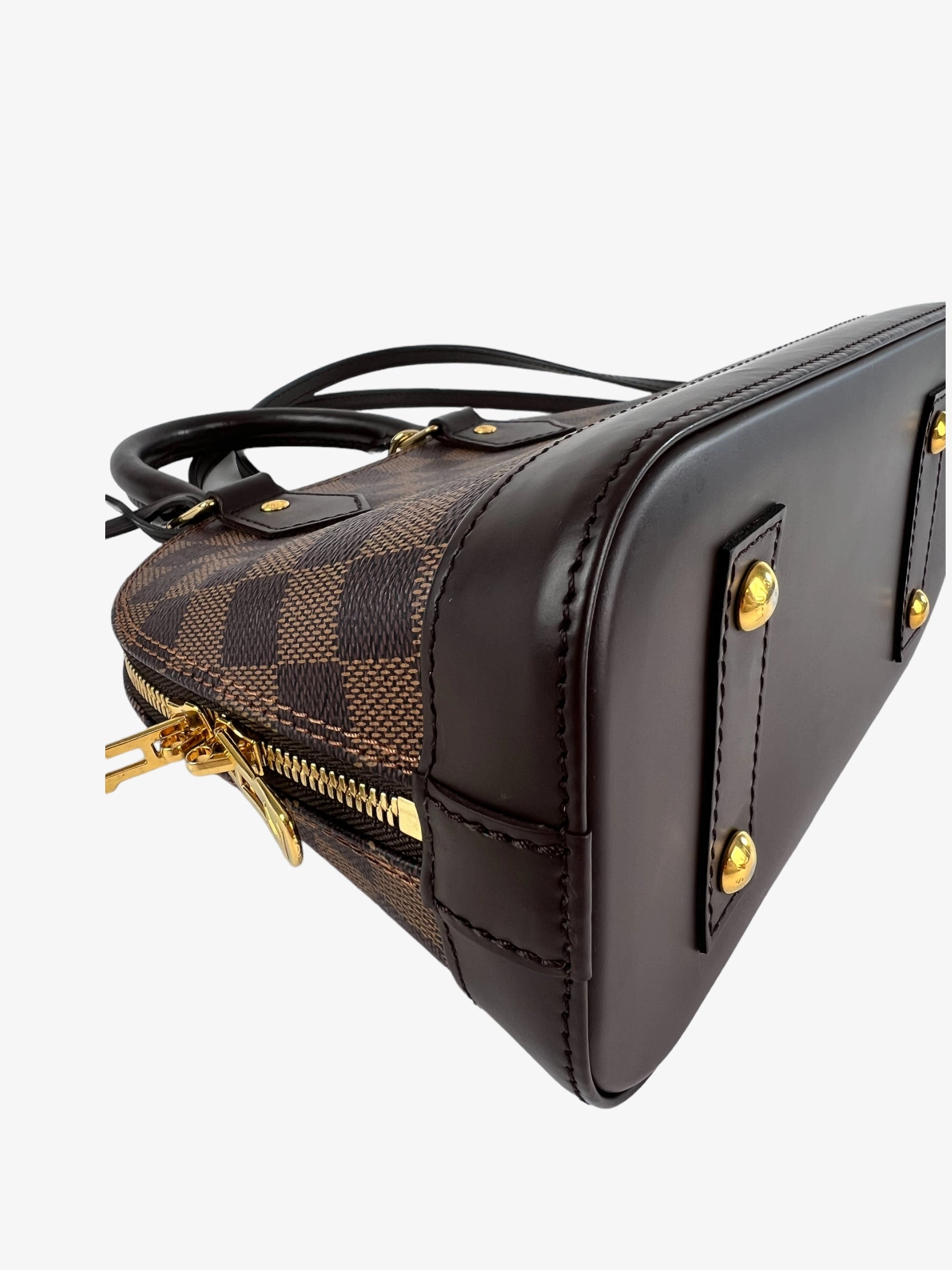 Louis Vuitton Damier Ebene Canvas Alma BB Crossbody