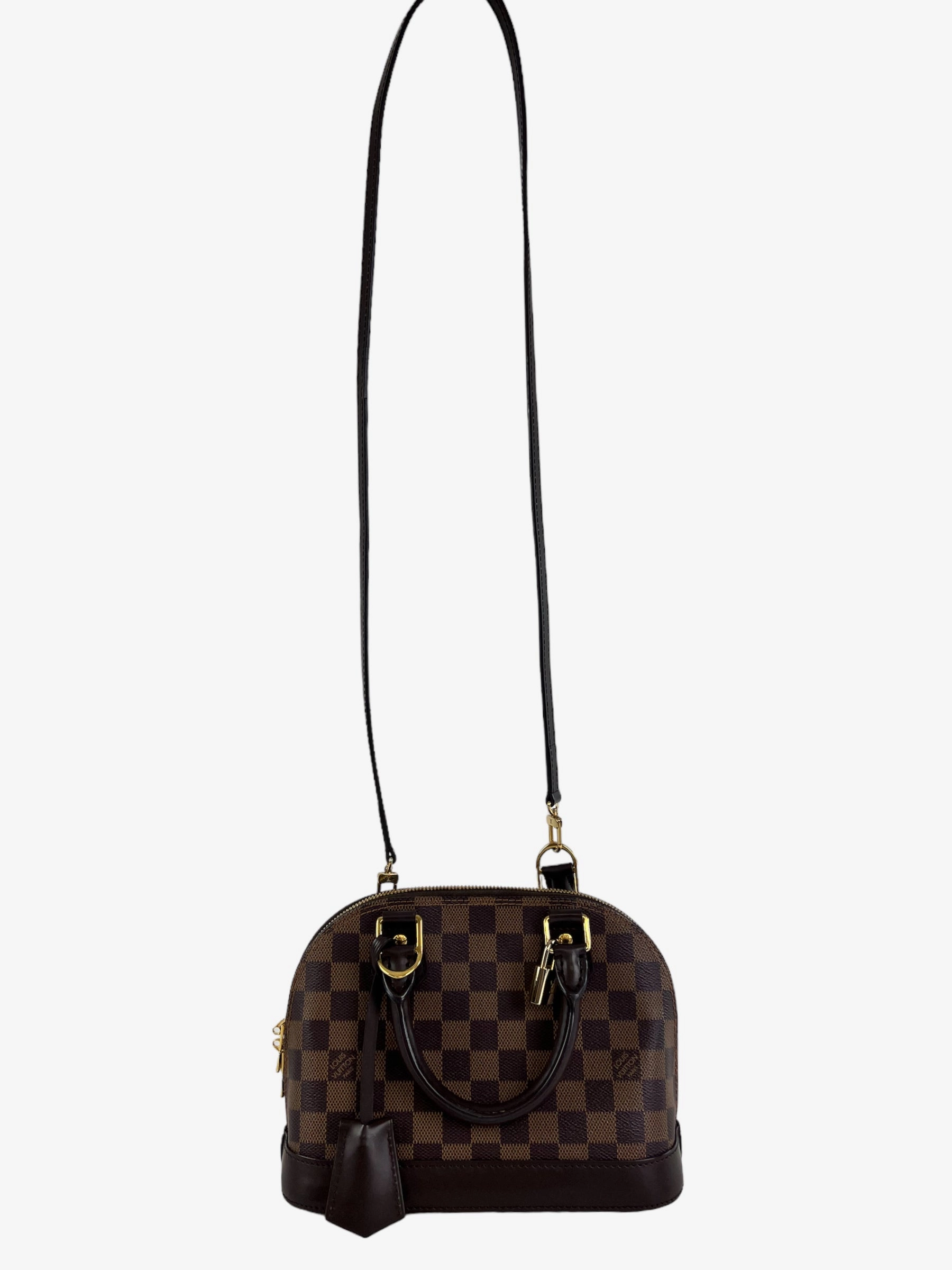 Louis Vuitton Damier Ebene Canvas Alma BB Crossbody