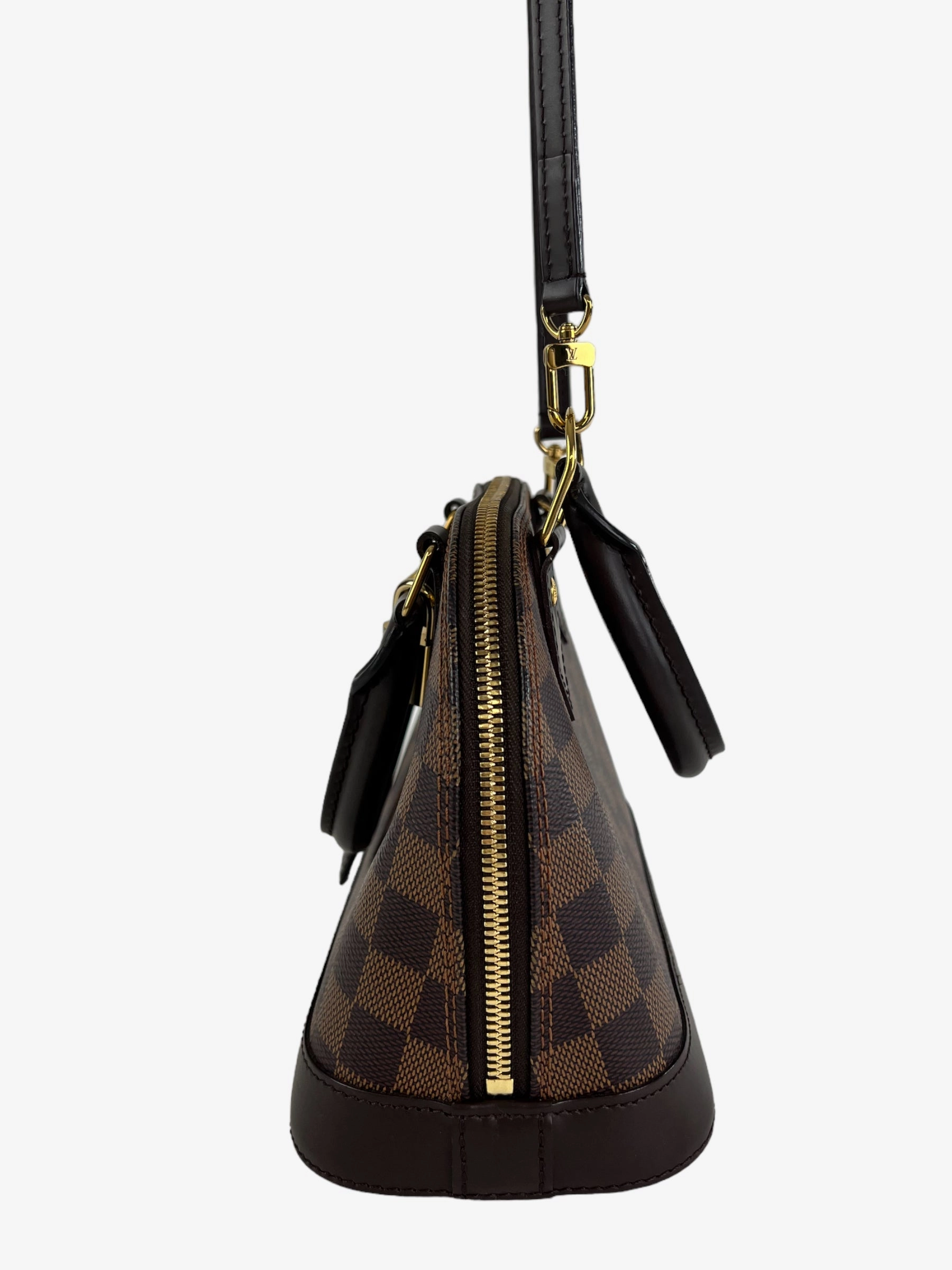 Louis Vuitton Damier Ebene Canvas Alma BB Crossbody
