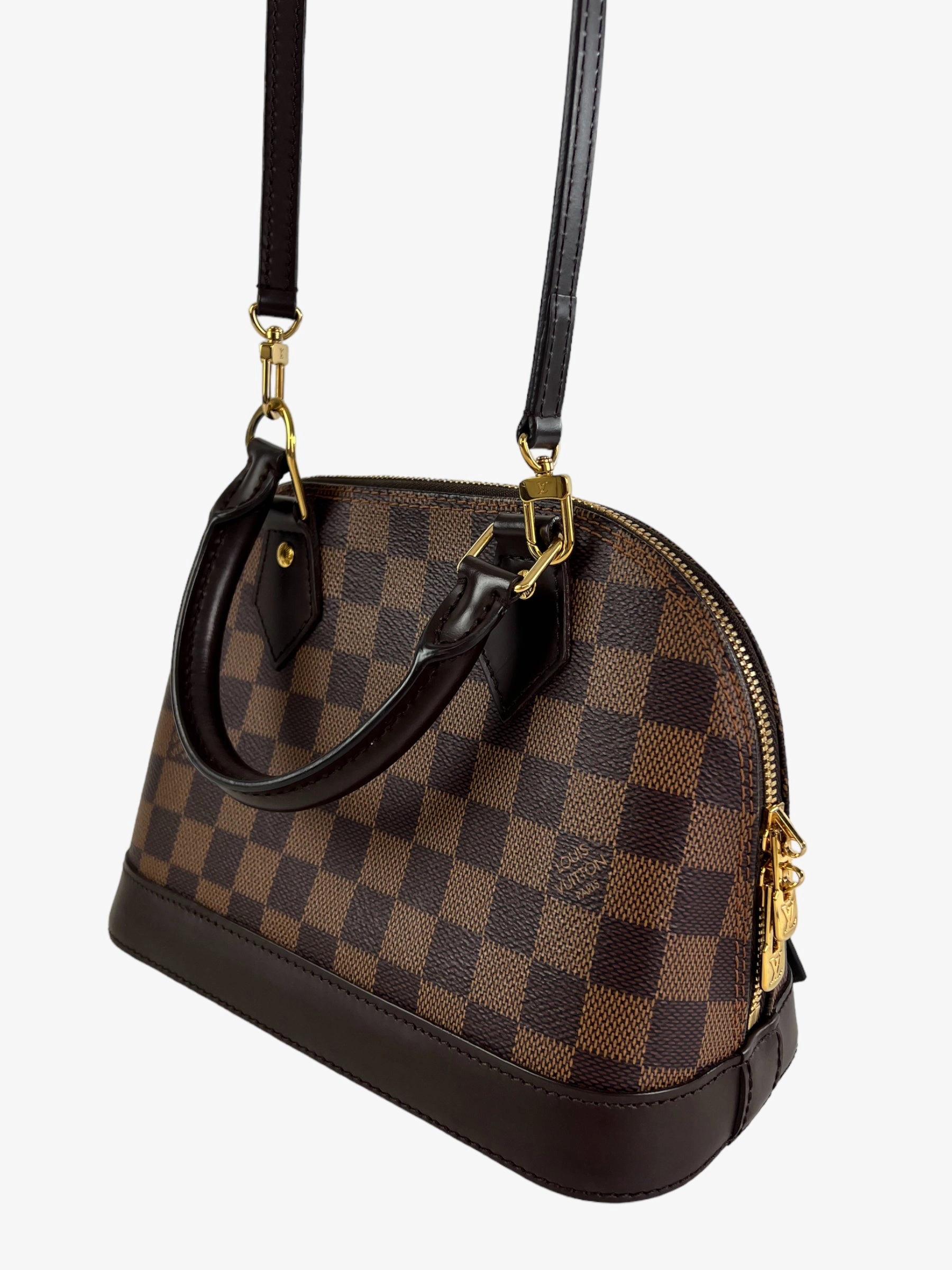 Louis Vuitton Damier Ebene Canvas Alma BB Crossbody