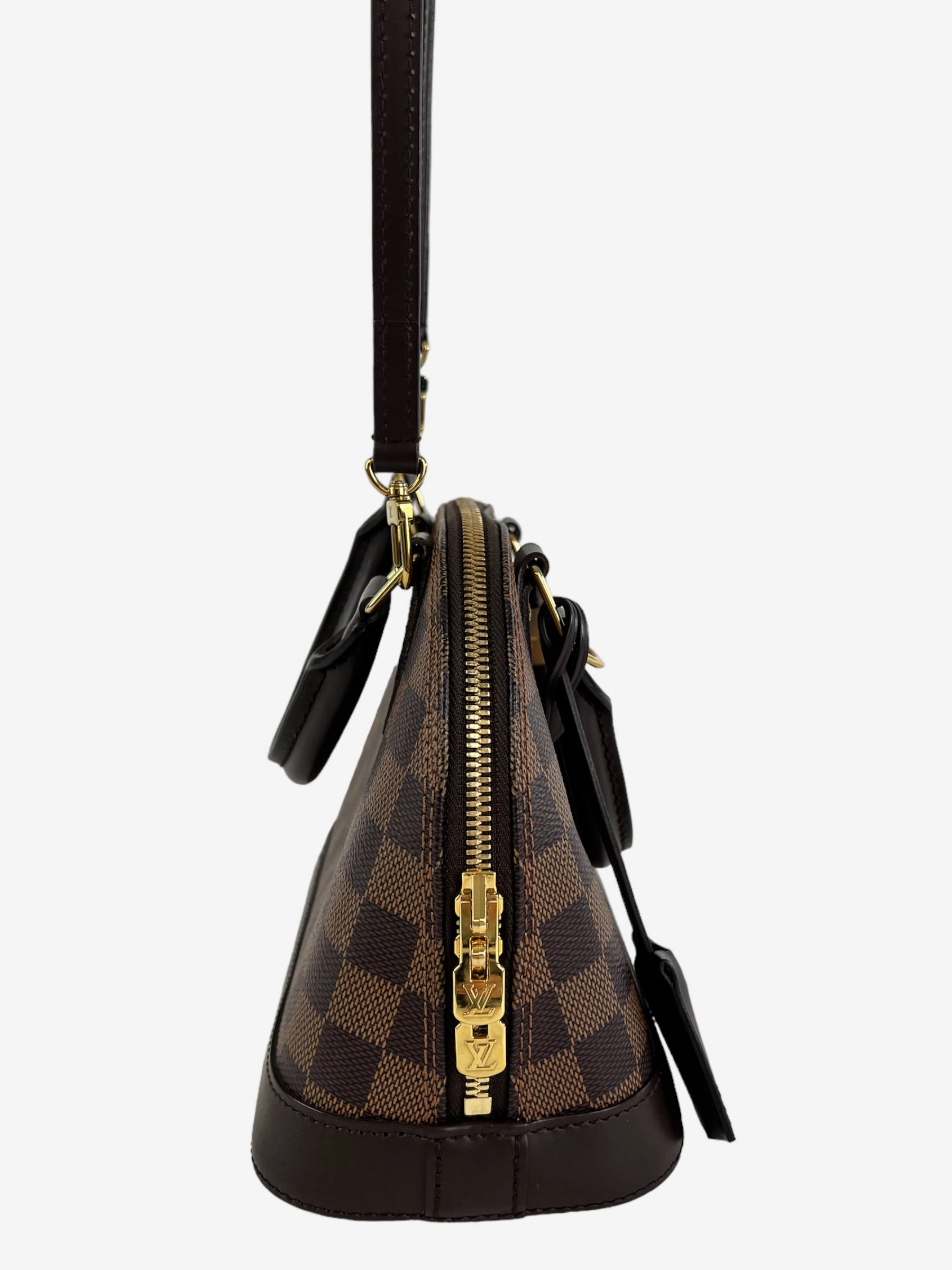Louis Vuitton Damier Ebene Canvas Alma BB Crossbody