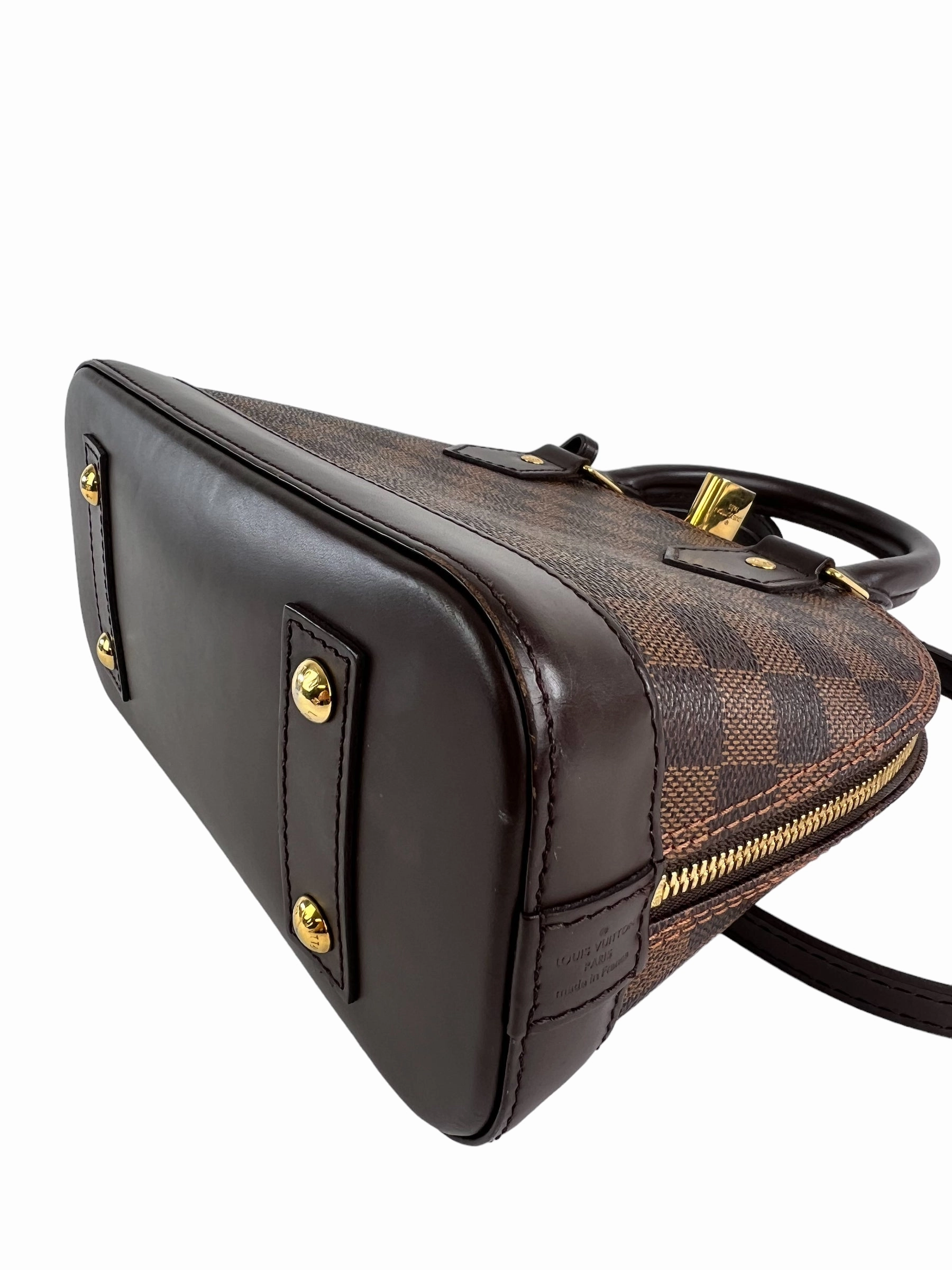 Louis Vuitton Damier Ebene Canvas Alma BB