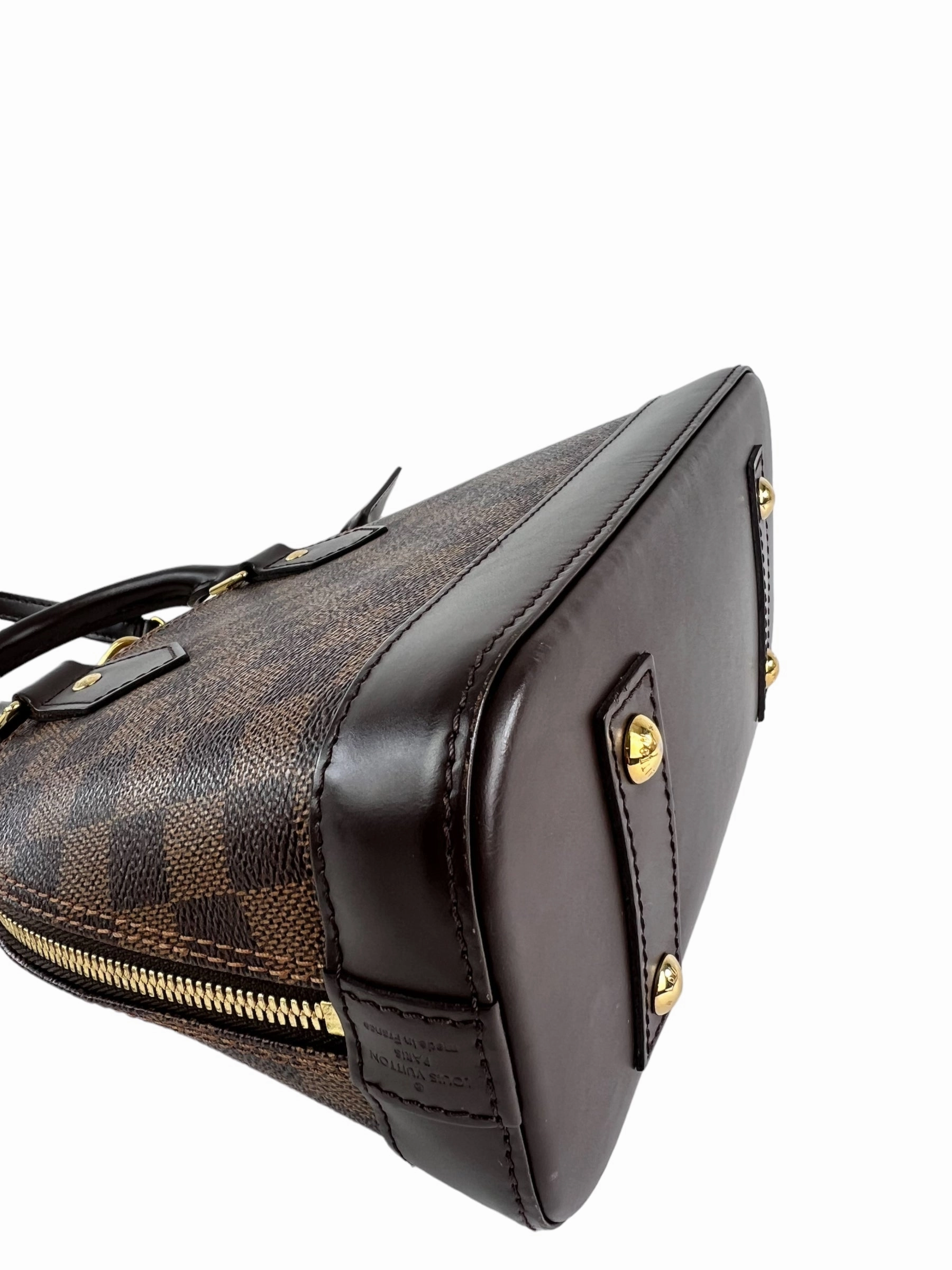Louis Vuitton Damier Ebene Canvas Alma BB