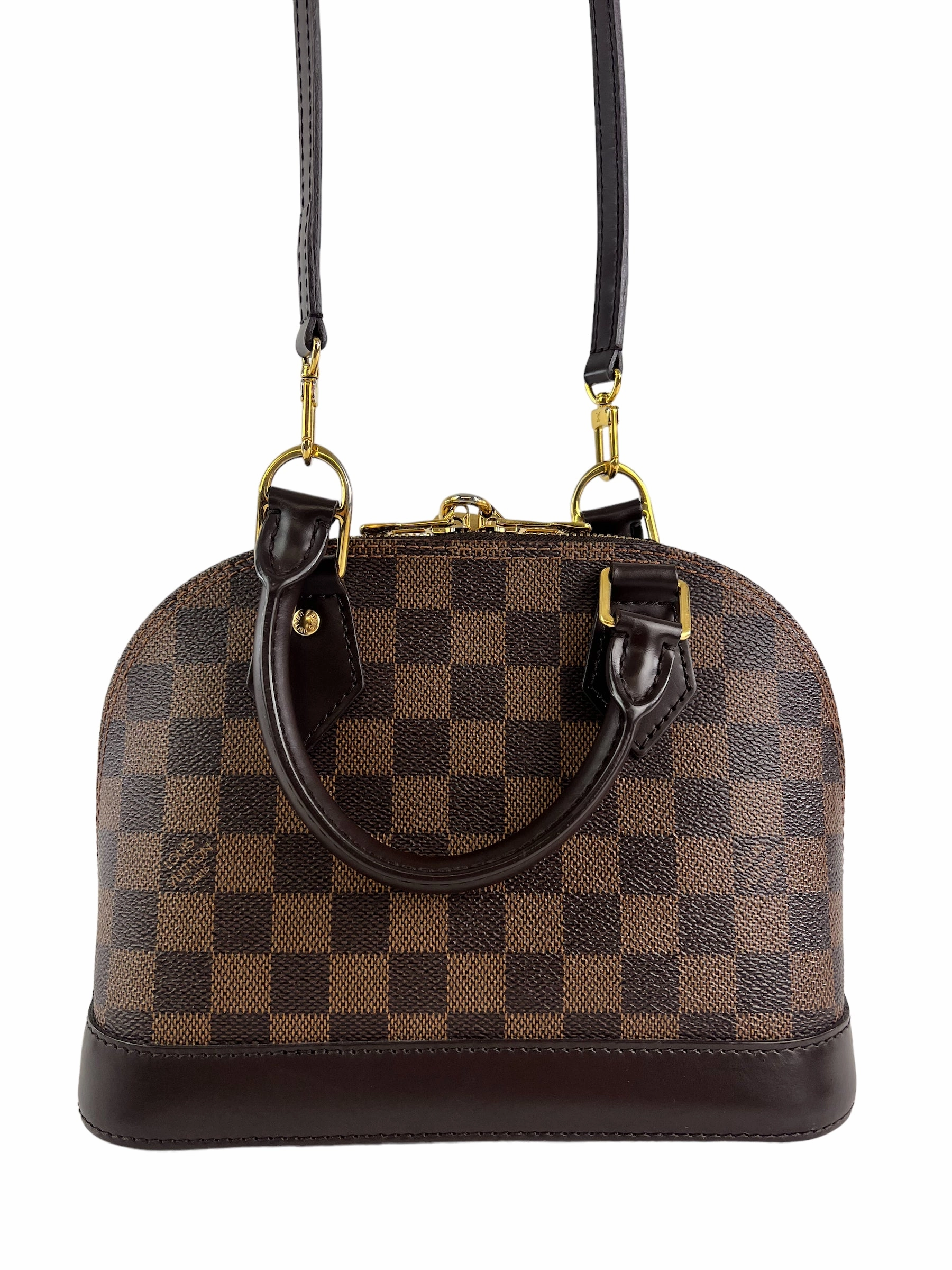 Louis Vuitton Damier Ebene Canvas Alma BB