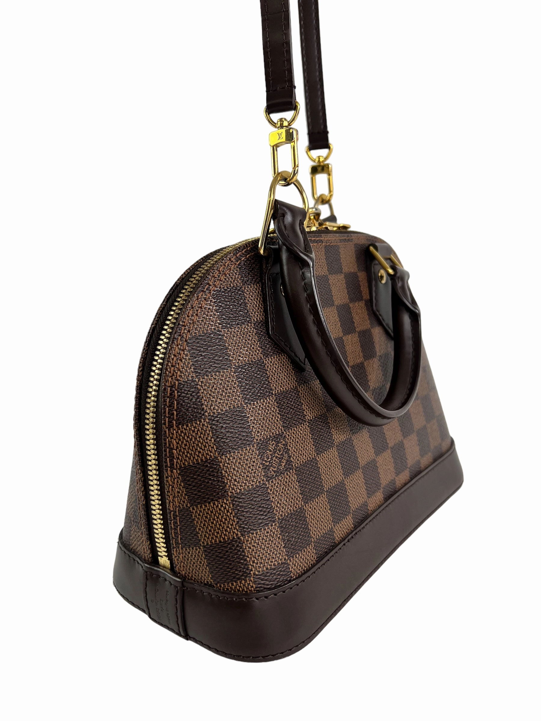 Louis Vuitton Damier Ebene Canvas Alma BB