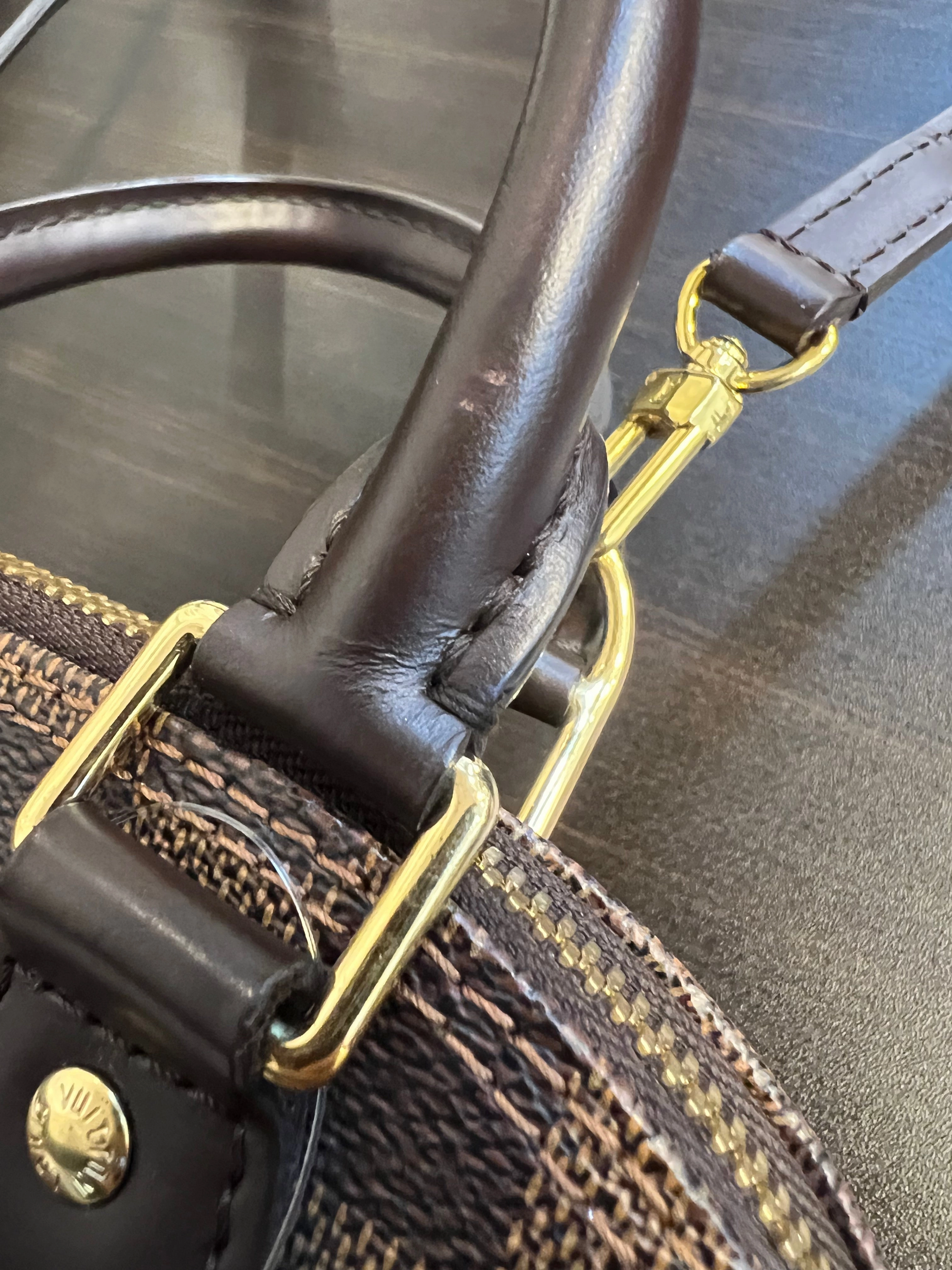 Louis Vuitton Damier Ebene Canvas Alma BB
