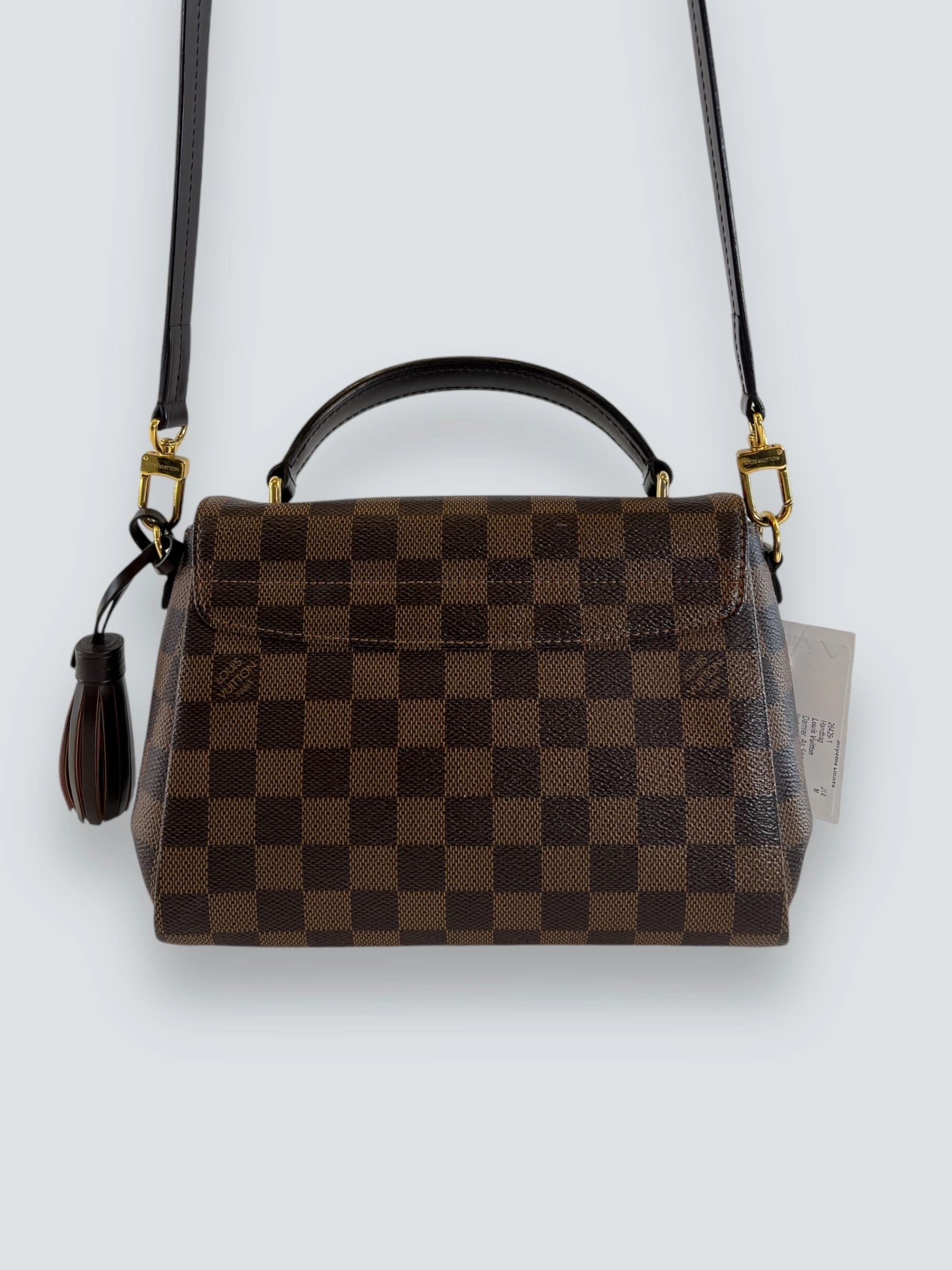Louis Vuitton Damier Ebene Canvas Croisette Crossbody