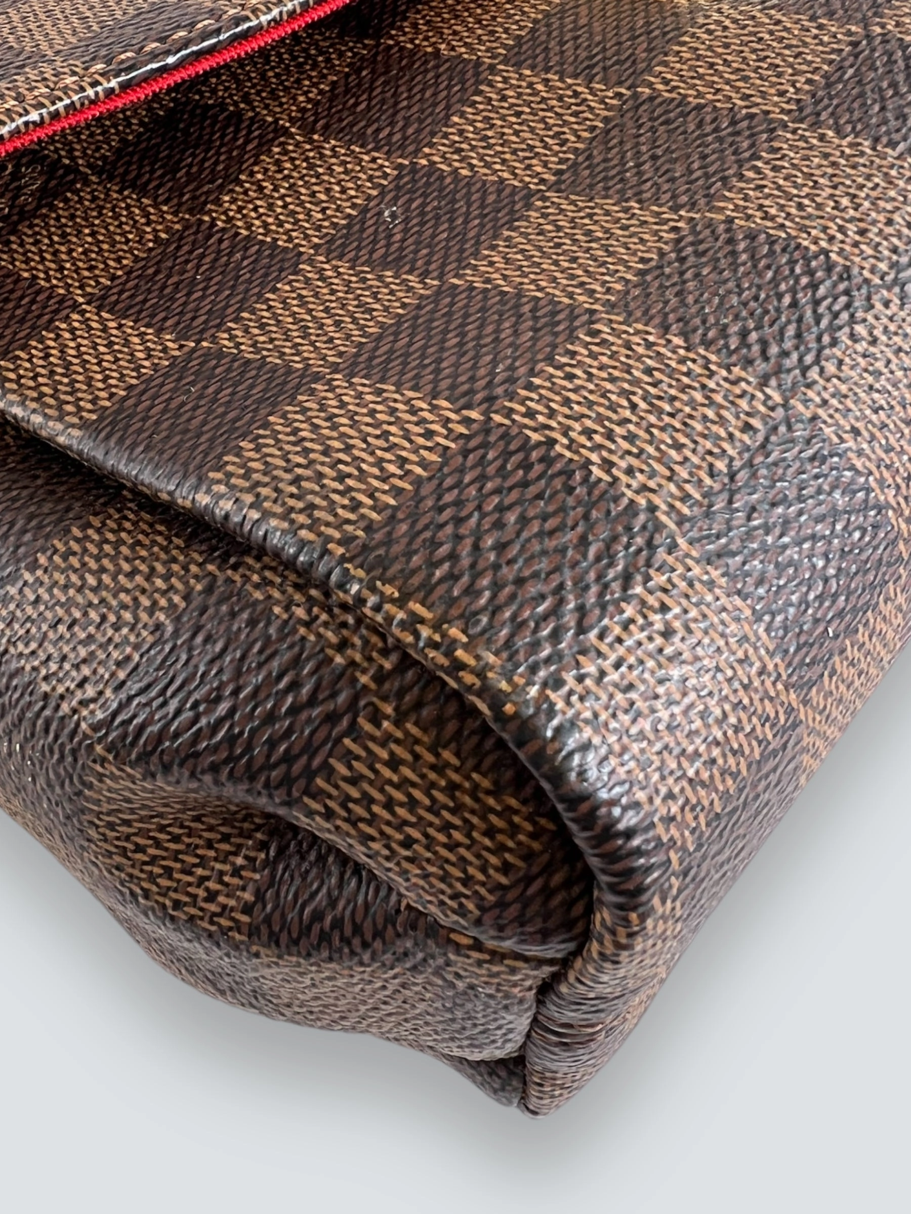 Louis Vuitton Damier Ebene Canvas Croisette Crossbody