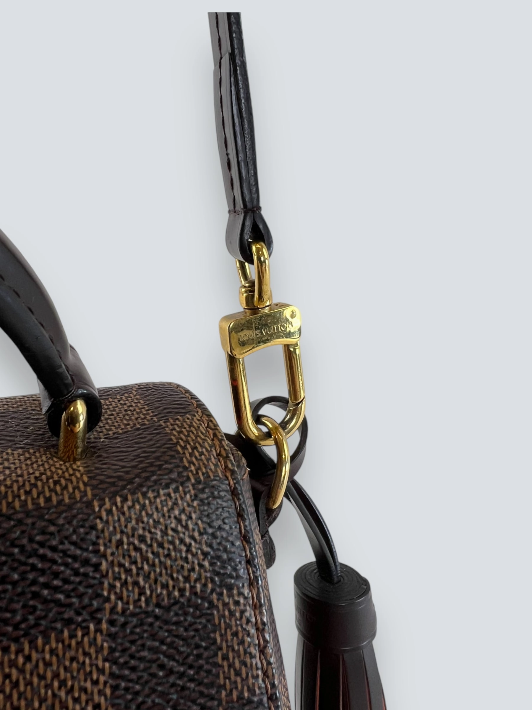 Louis Vuitton Damier Ebene Canvas Croisette Crossbody